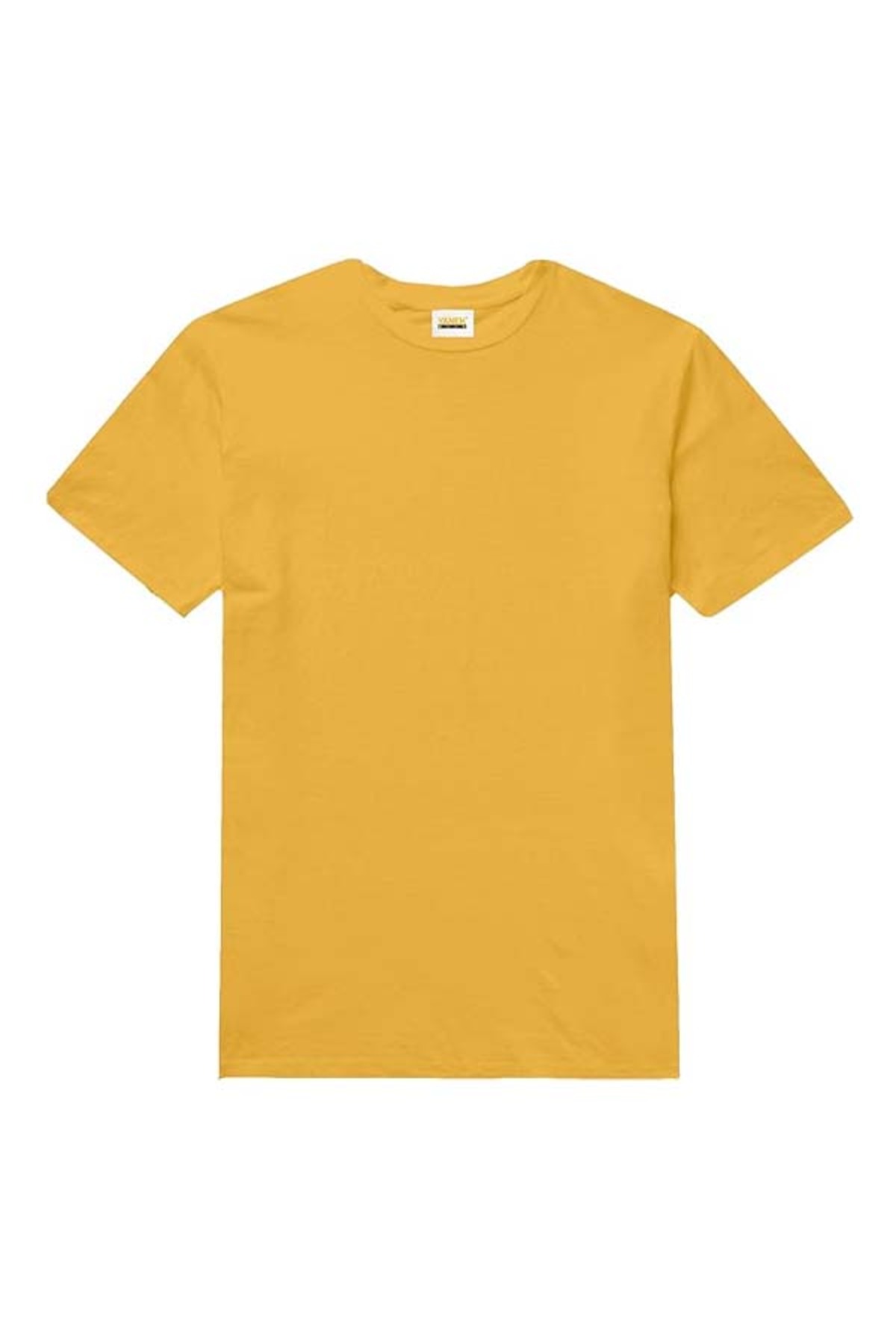 Trendyol T-Shirt Donna Girocollo Standard, 100% Cotone, Manica Corta, Colore Polvere, Taglia S/36, Abbigliamento Casual