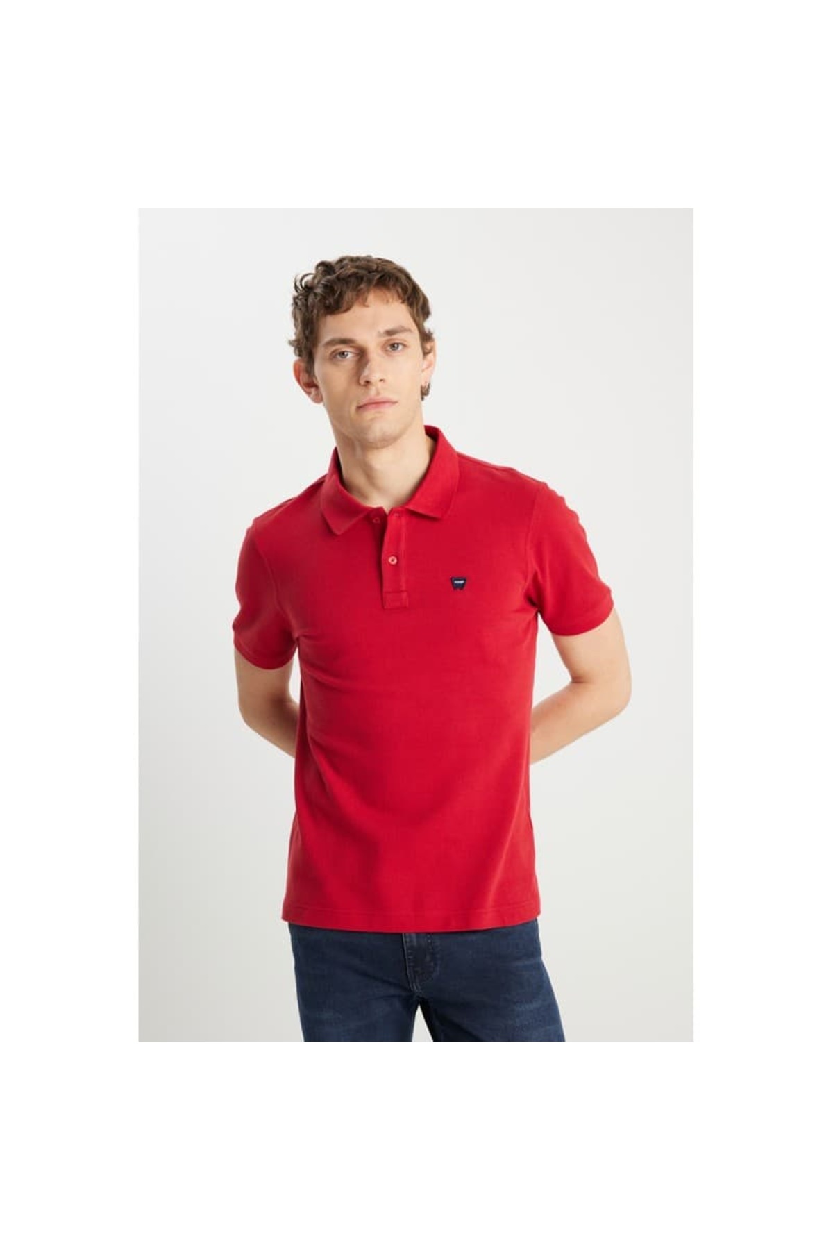 Wrangler 26Y W7D5K4Xx2T600 Polo Collar T-Shirt