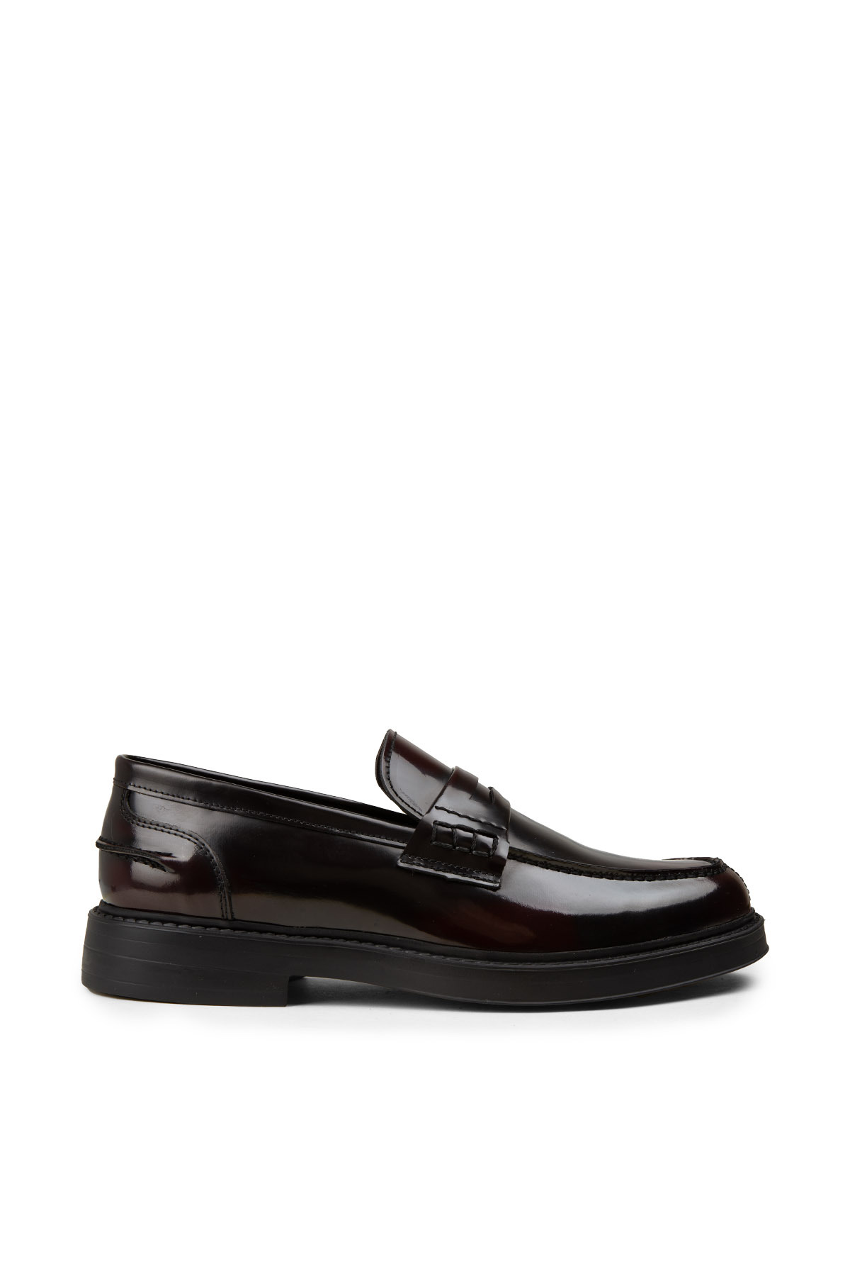Deery Erkek Bordo Hakiki Deri Loafer Ayakkabı