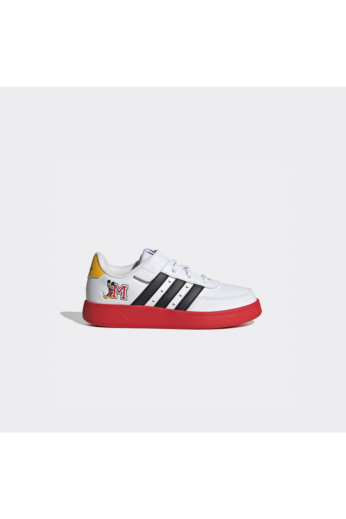کفش ورزشی سفید بریک‌نت ۲.۰ میکی ال یونیسکس آدیداس کتانی تمرین و دویدن adidas