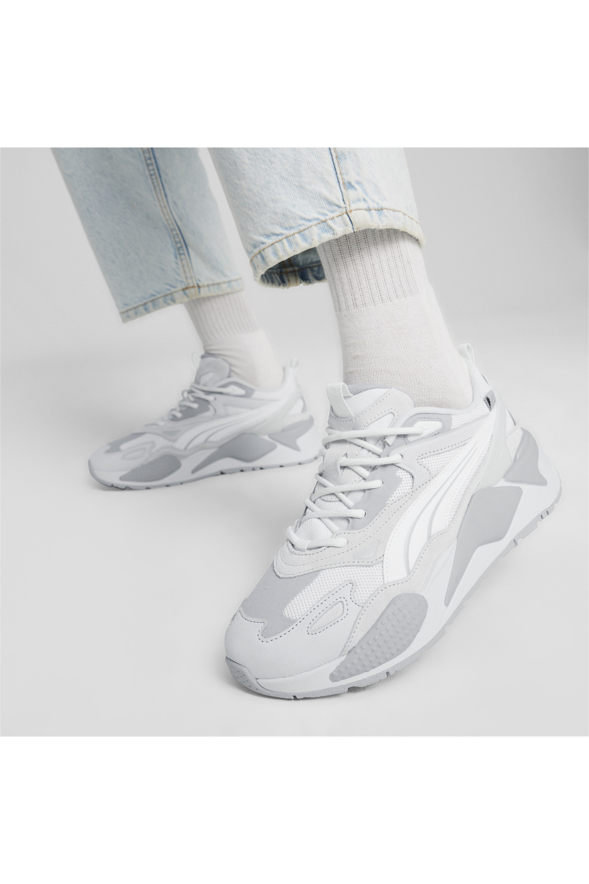 Puma RS-X Efekt Prm Unisex Beyaz Spor Ayakkabı görsel 5