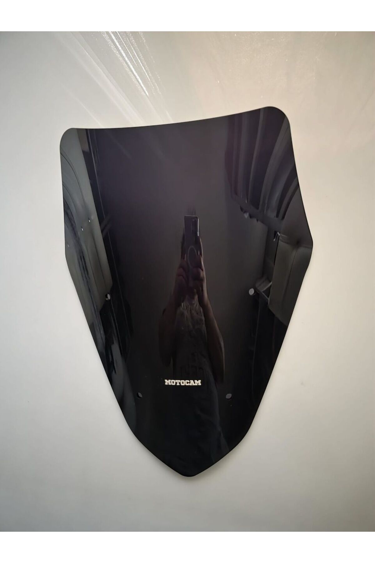 MOTOCAM SYM Adx 125 Ön Cam 2023-2026 Model 43cm Siyah Renkli