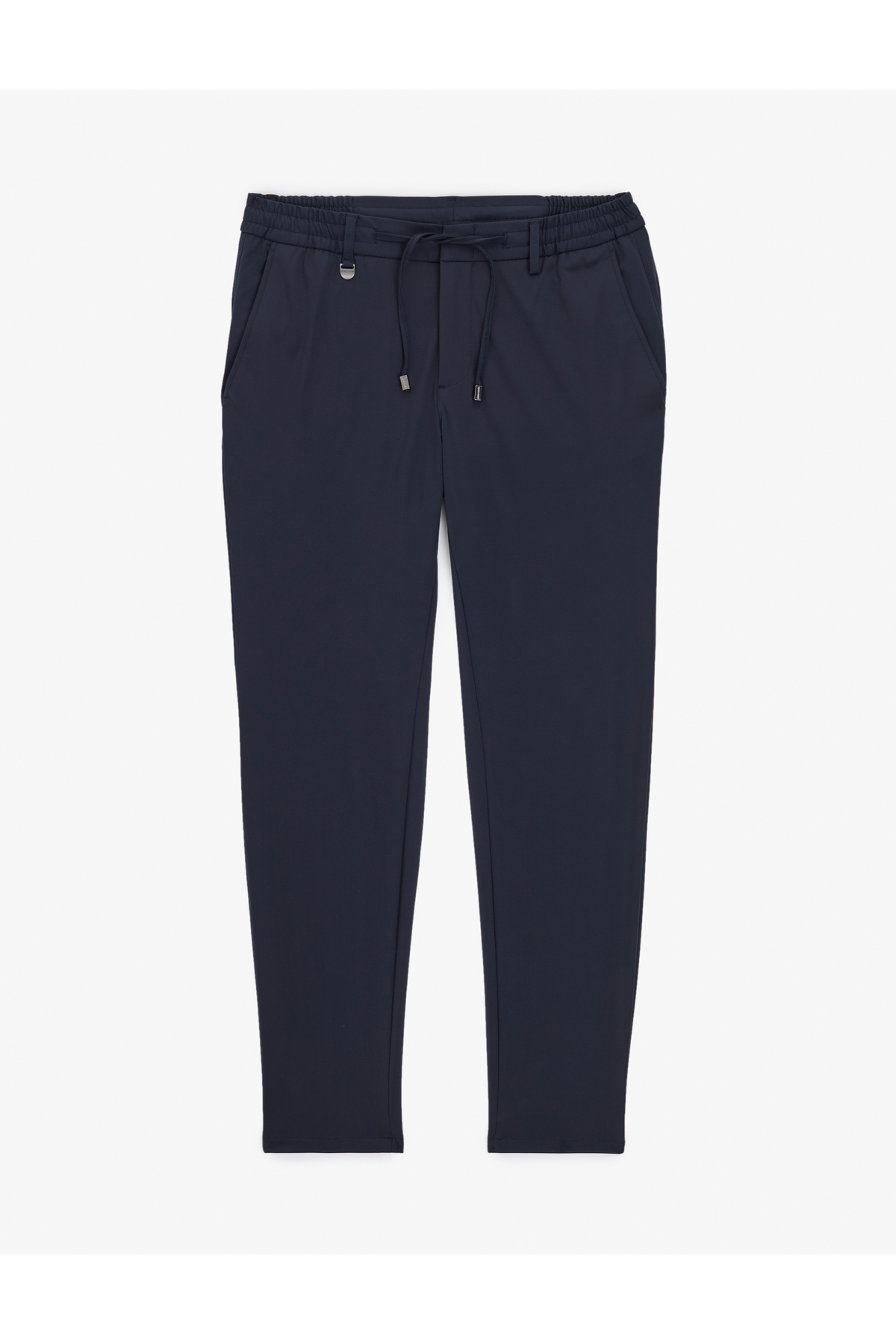 Pierre Cardin Lacivert Ex. Slim Fit Beli Kordonlu Klasik Jogger Pantolon 50325158-VR033 görsel 5