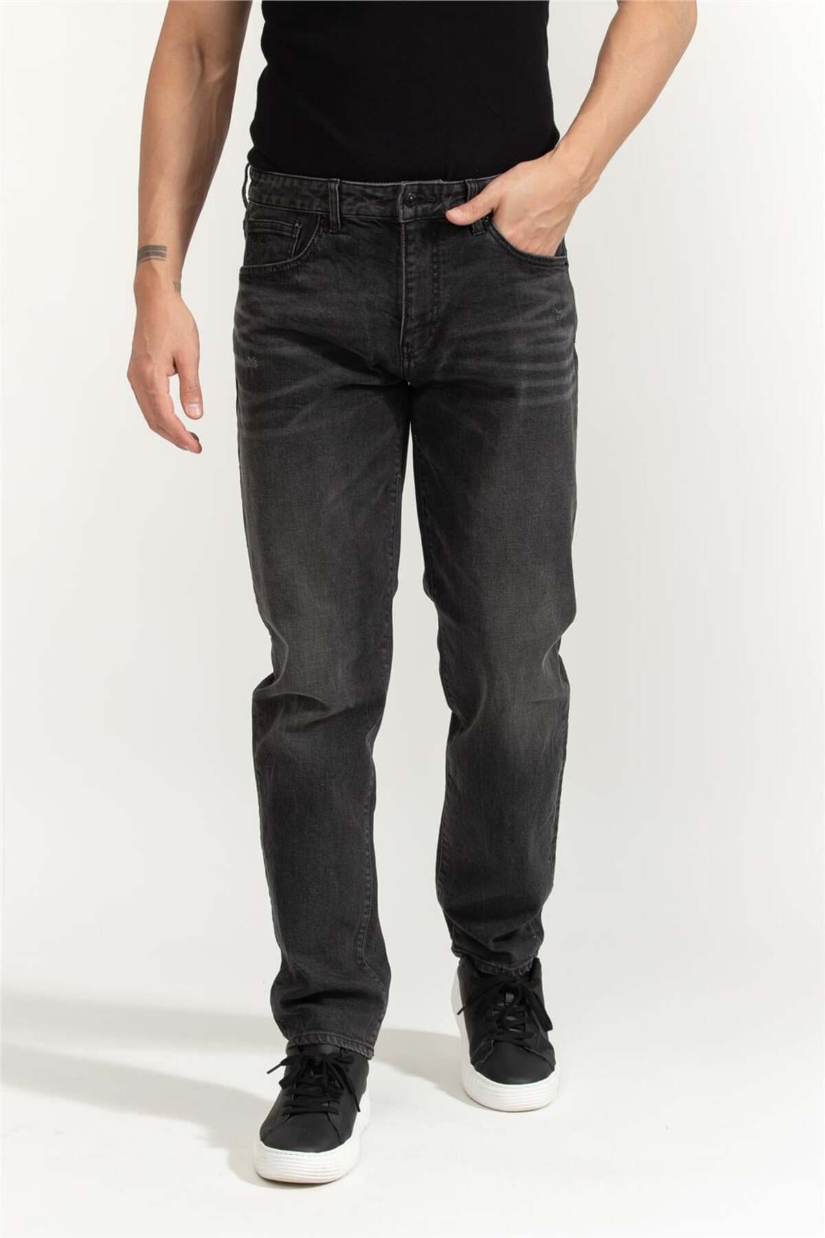 شلوار خاکستری مردانه آرمانی اکسچنج شلوار Armani Exchange