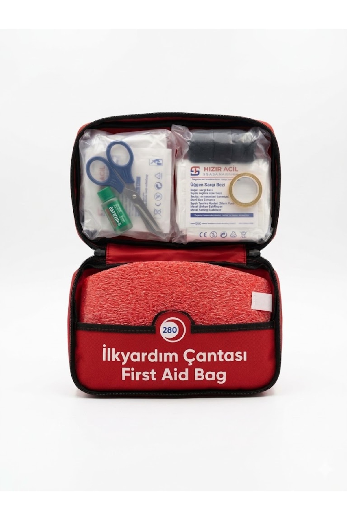 LIVE AID VOL.1~3 / 15枚組 Hızır İlkyardım Çantası Seti - Trafik Muayene Uyumlu - Kompakt
