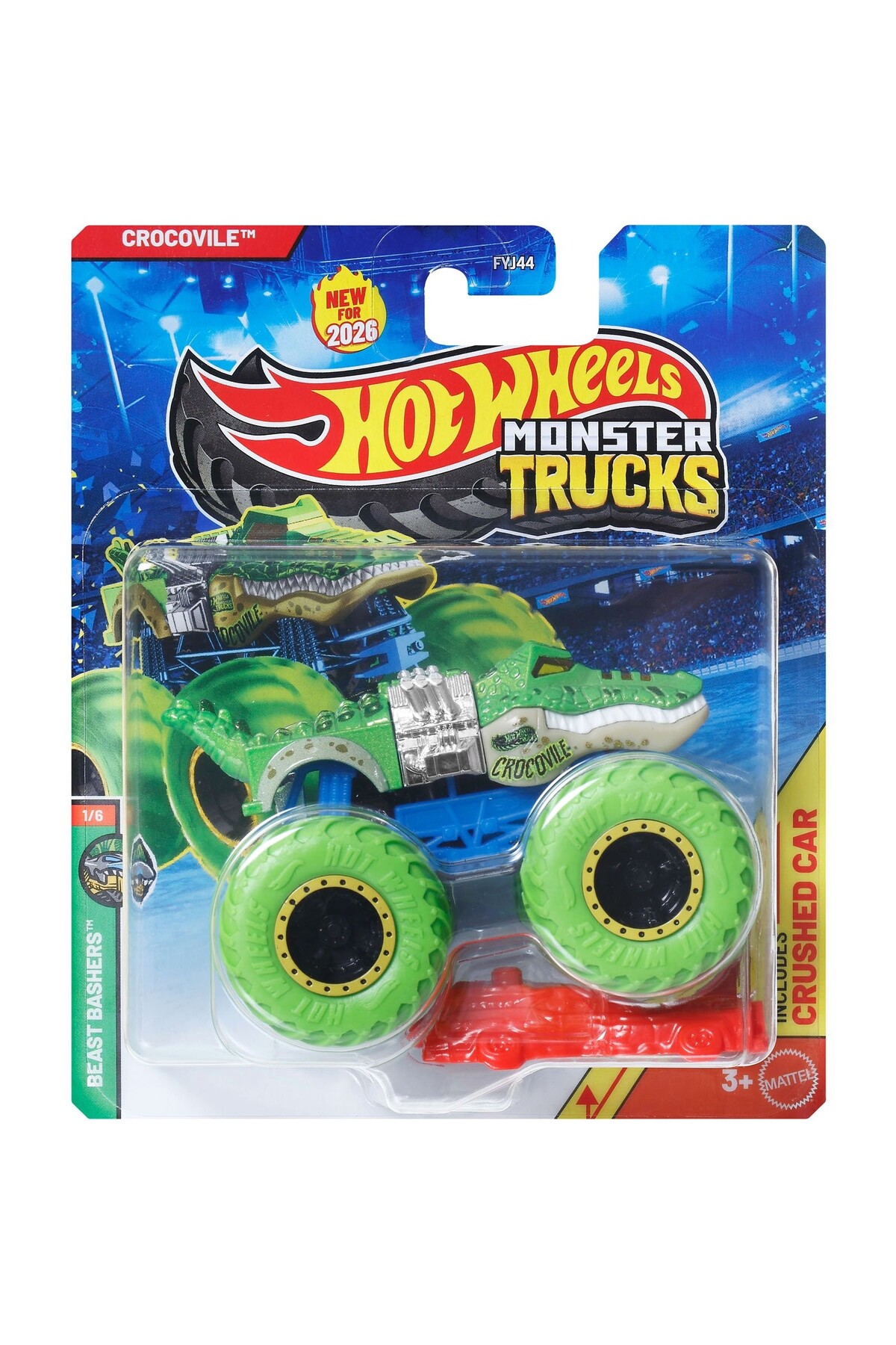 HOT WHEELS MONSTER TRUCK TİMSAH CROCOVILE FYJ44 - JHY25 - Fiyatı
