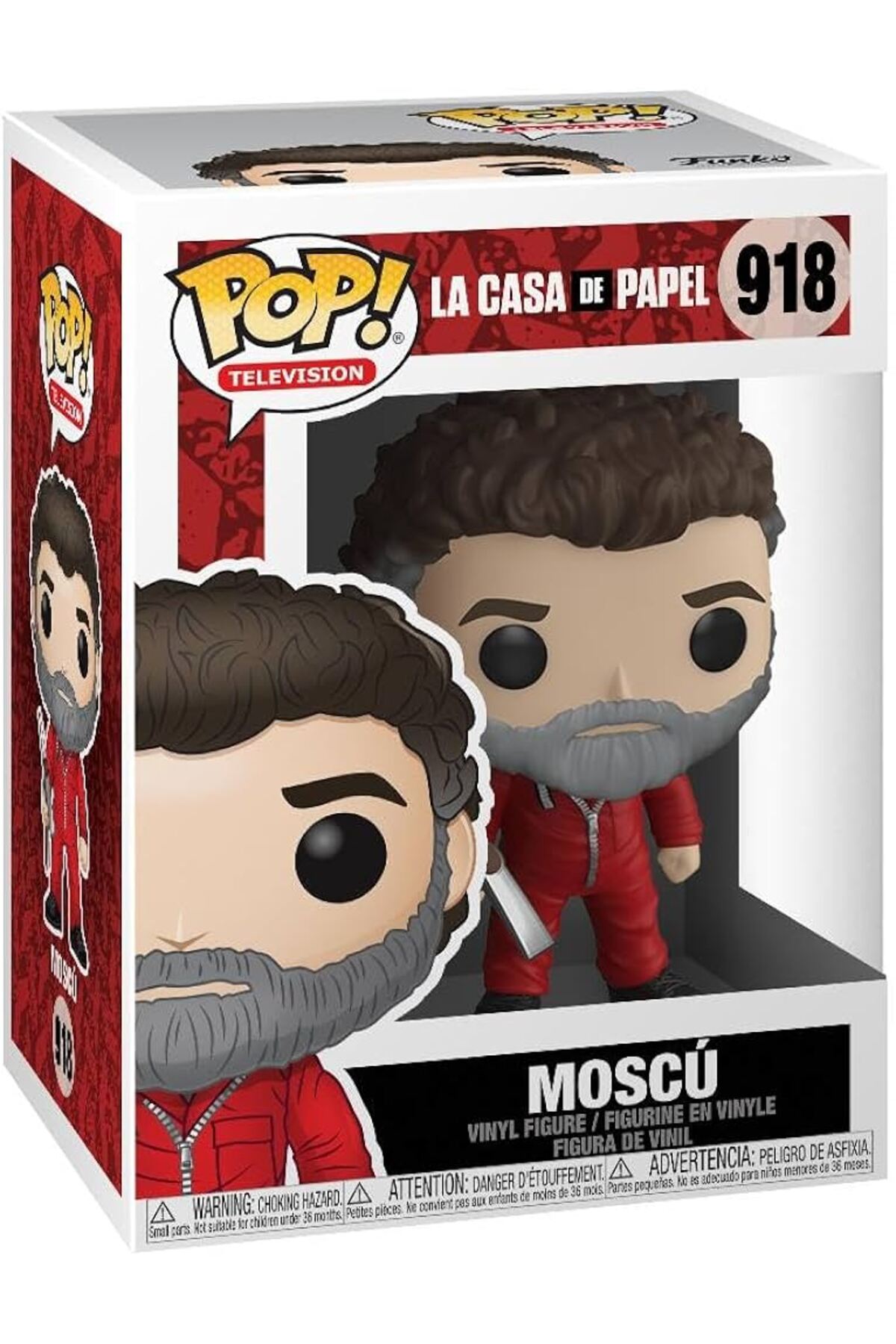 MASKOETİCARET Funko Pop! Television La Casa de Papel Moscú #918