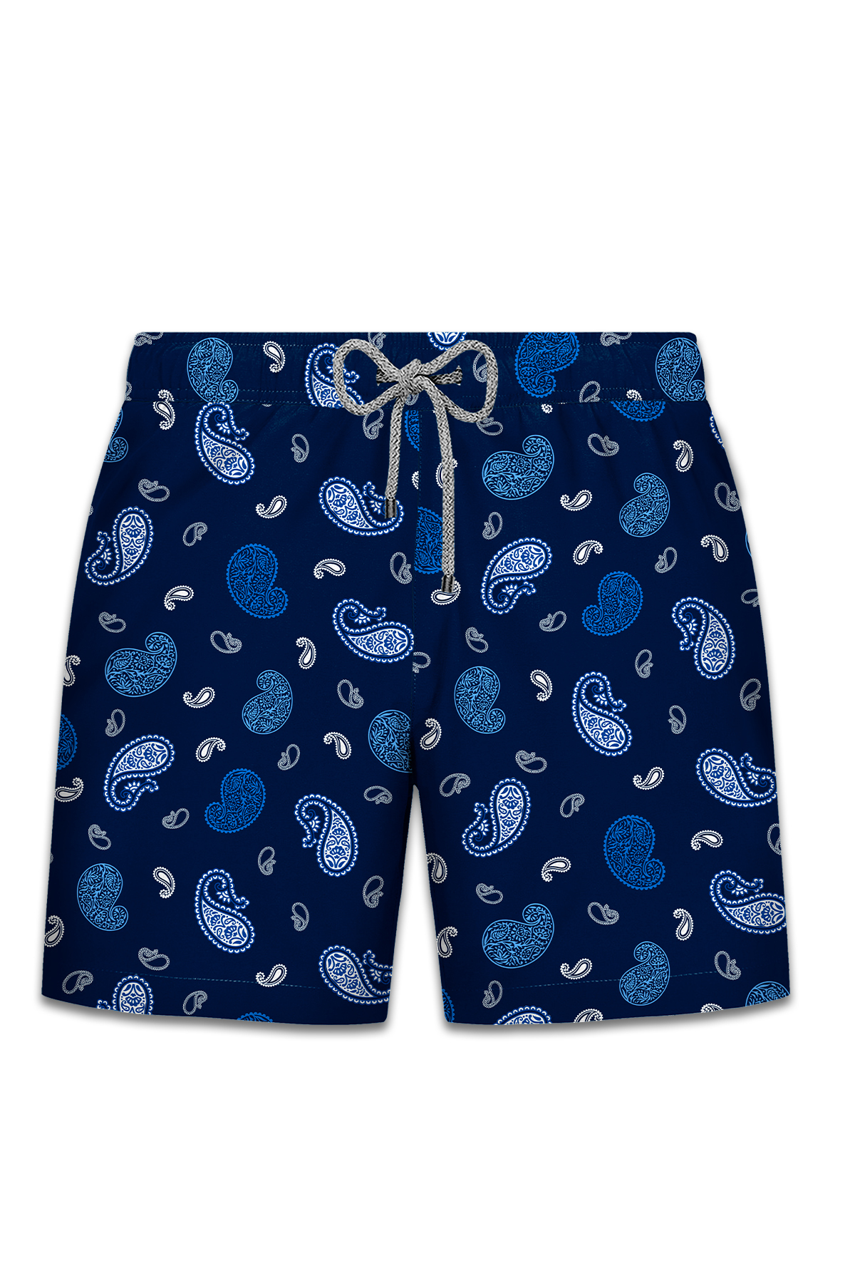 Swimwear - Printed Patterned Sea Shorts