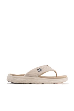 sandal spor Erkek Parmak Arası Spor Terlik SS001-0588 Bej