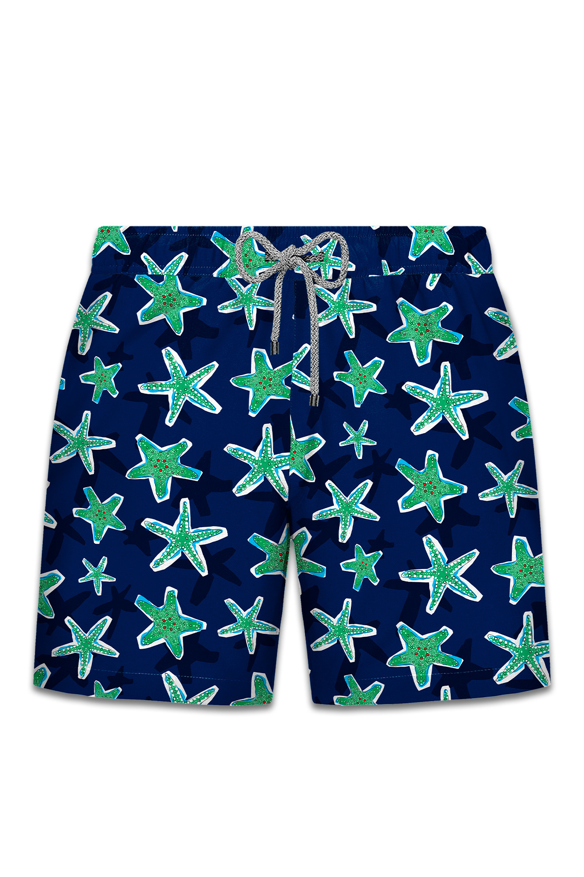 Swimwear - Printed Patterned Sea Shorts
