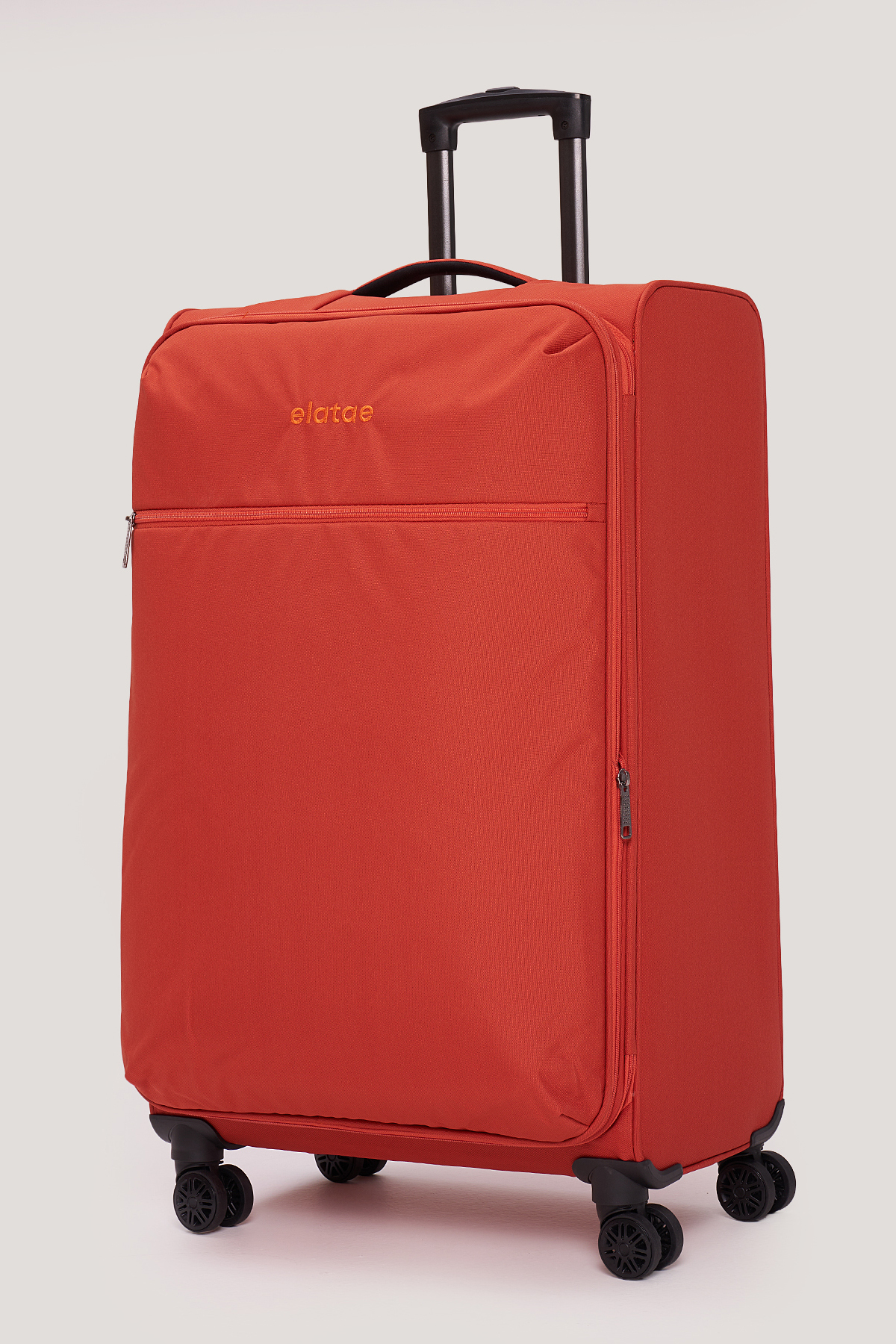 Large Size Suitcase Gusseted Large Volume Waterproof Fabric 8 Wheels ELT034