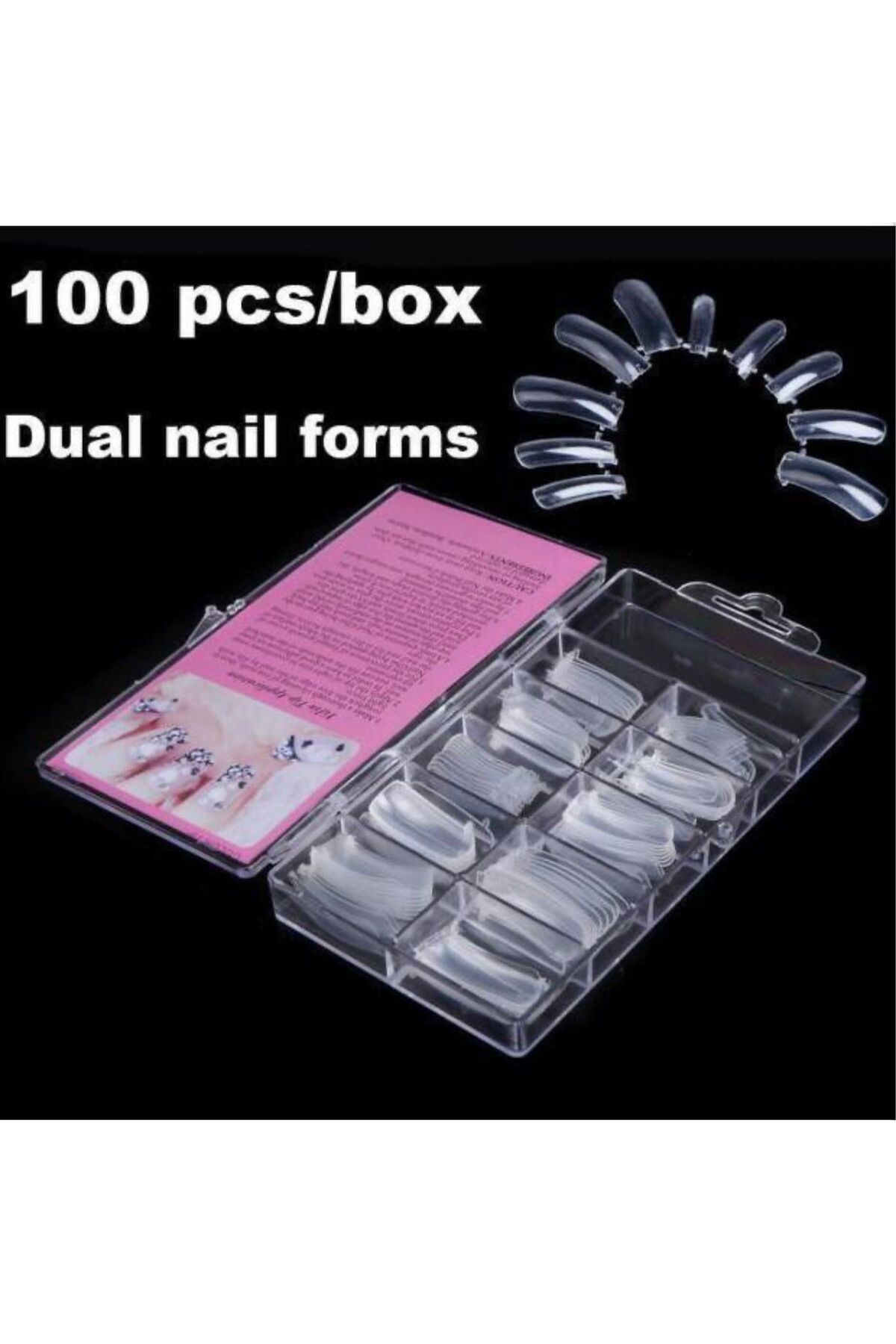 Dual Forms Nail Tips — سفید dualforms