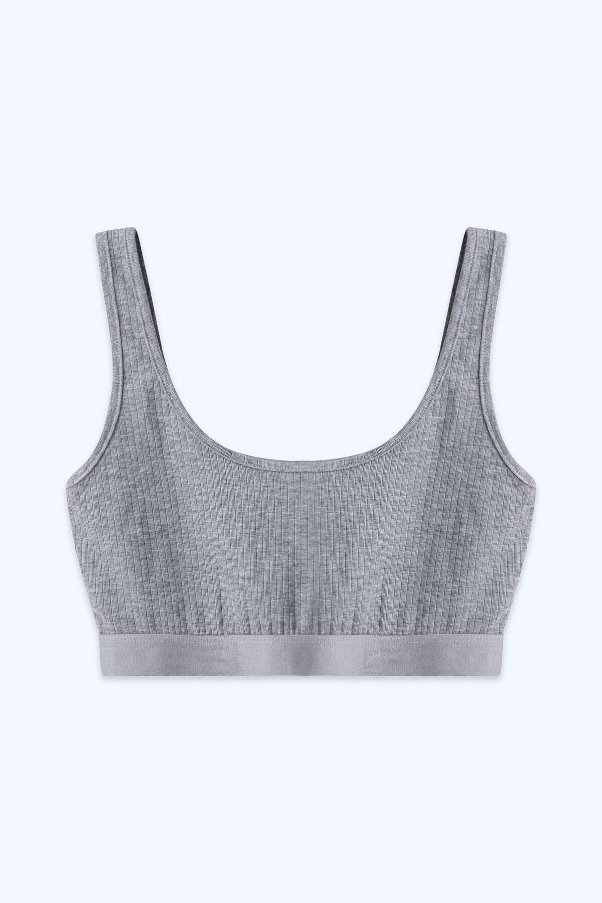 Brix Kadın Fitilli Büstiyer 3088 Gri Renk görsel 3