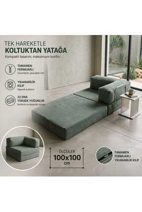 Model Concept Modern Modüler Tekli Koltuk Minimal Tasarım Yumuşak Kumaş Salon...