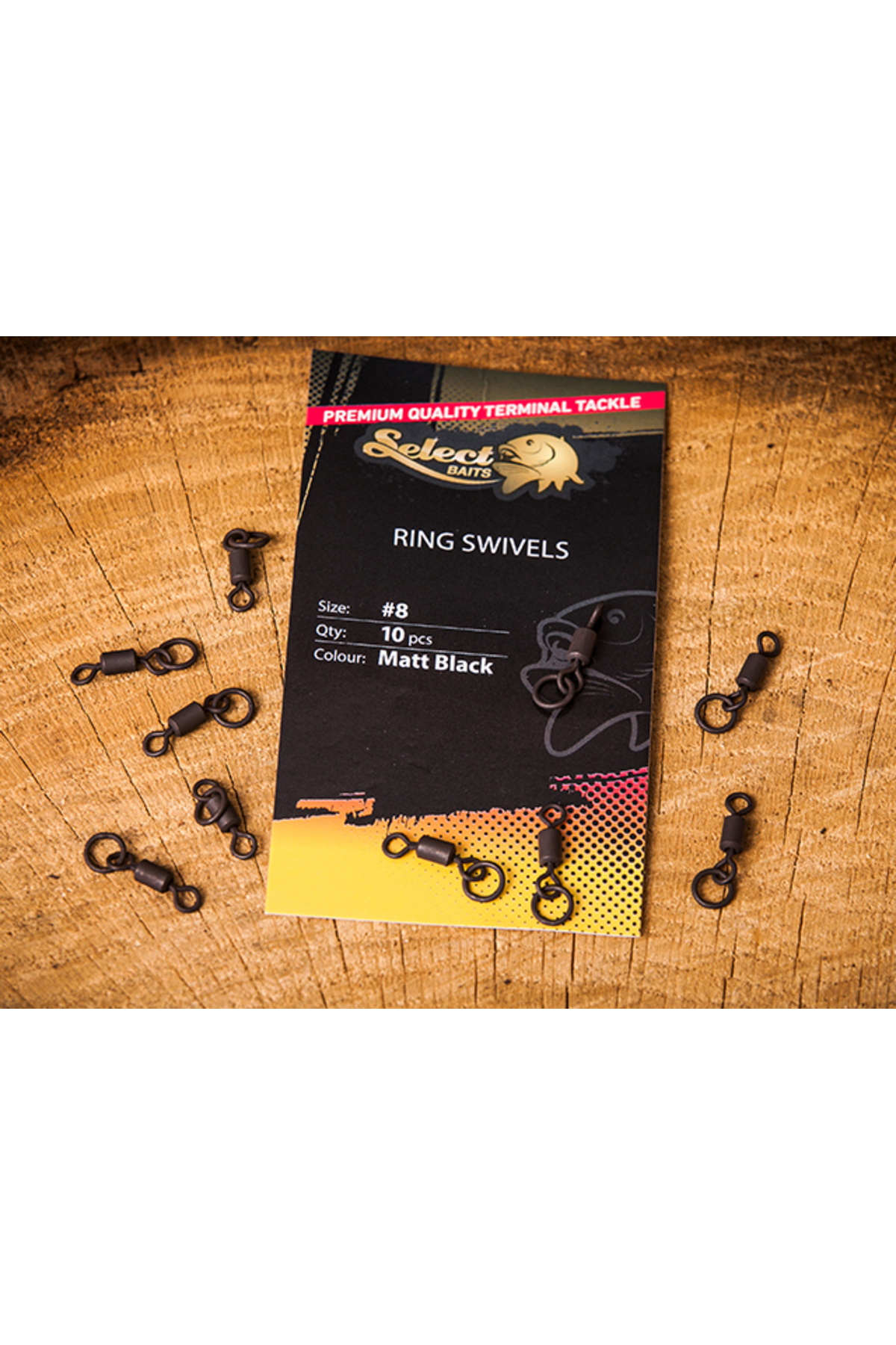 Vartejuri Select Baits Ring Swivels #8 [1]