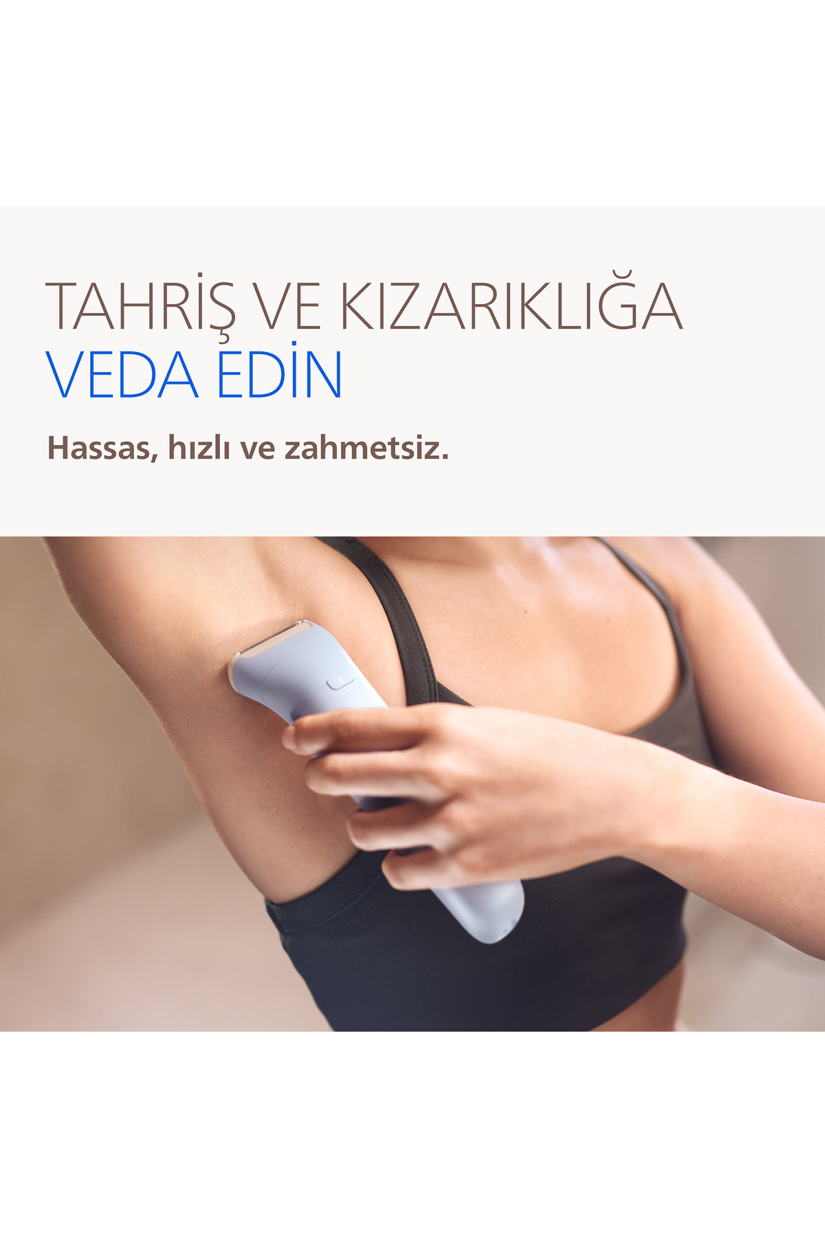 8000 Serisi BRE709/05 Tüm Vücut Epilatör Seti, Islak & Kuru, Kablosuz, Tıraş Başlığı — تصویر 4 از 8