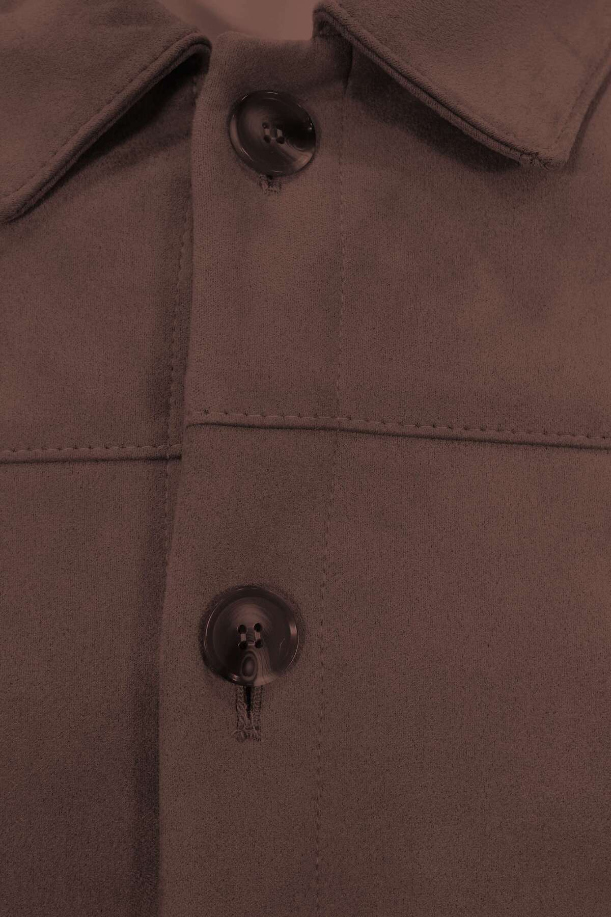 کت مردانه قهوه ای جیر | سبک شهر مدرن — قهوه‌ای 21941550STD — تصویر 4 از 4
