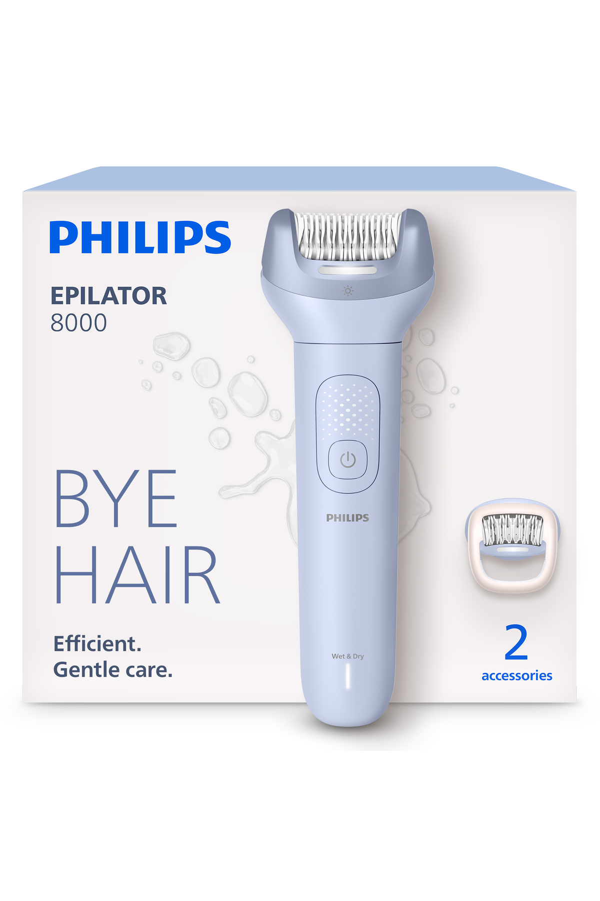 Philips BRE708/05 Series 8000 Kablosuz Epilatör - Islak ve Kuru