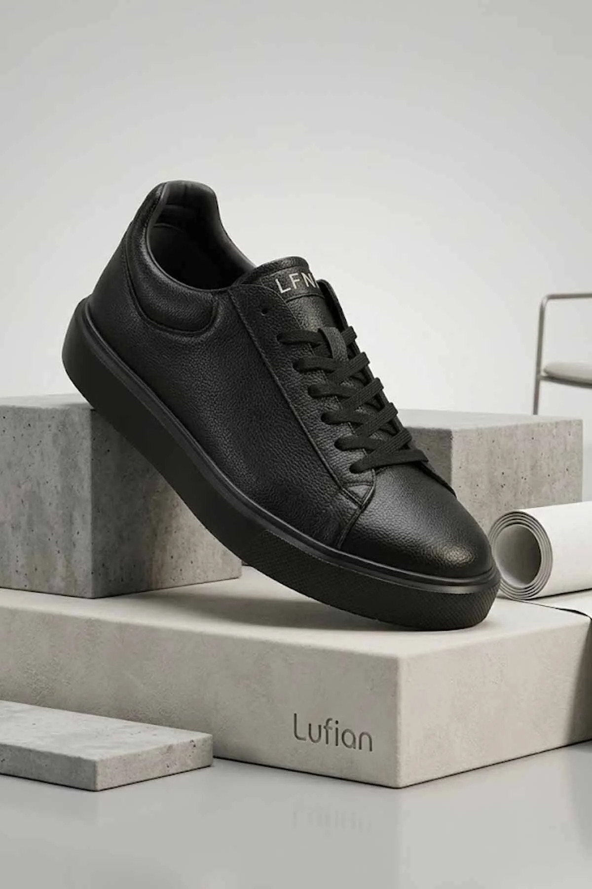 Lufian RY-7820 Siyah Comfort Günlük Sneaker Ayakkabı görsel 5