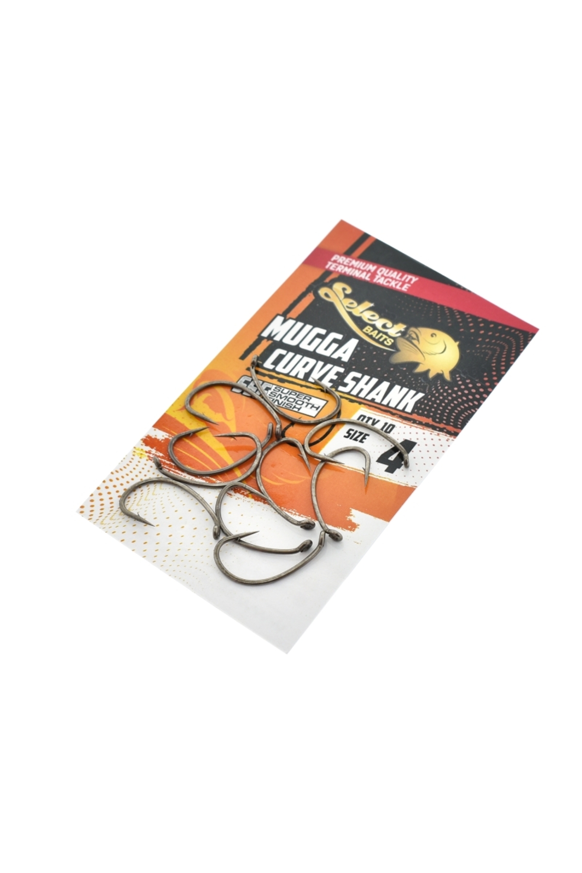 Carlige Select Baits Mugga Curve Shank SSF Hooks #4 [1]