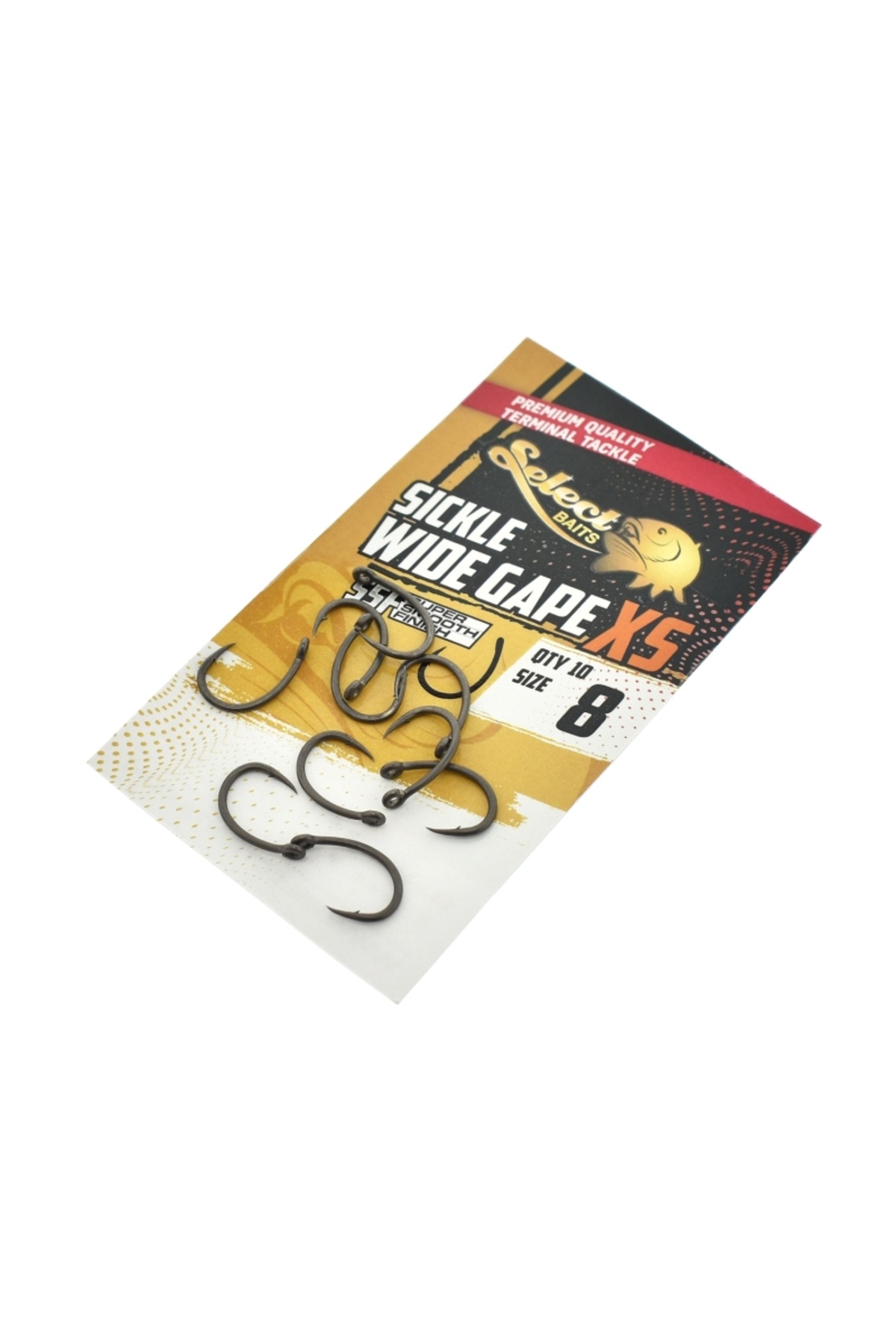 Carlige Select Baits Sickle Wide Gape XS SSF Hooks #4 [1]