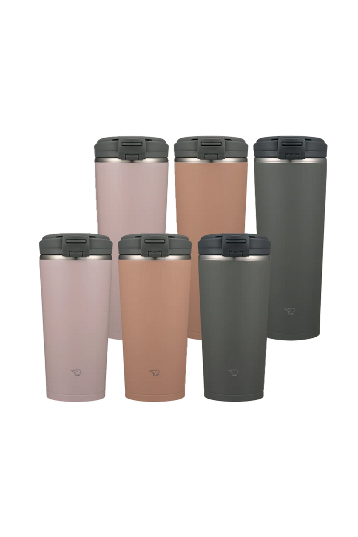 Pahar termoizolant Zojirushi SX-KA40CM Stainless Carry Tumbler 0.4L Cinnamon Beige Cinnamon Beige [1]