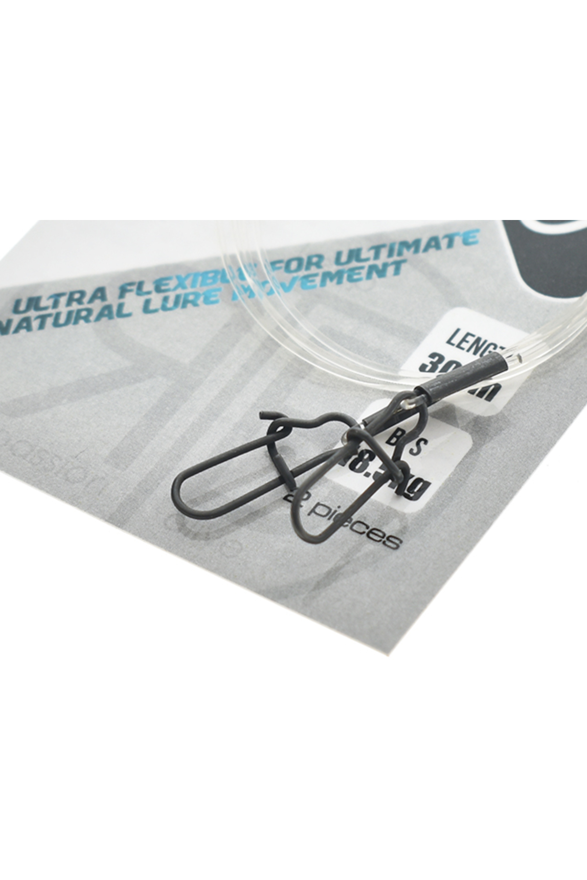 RTB 100% Fluorocarbon Duo-Lock Leader 25kg - 30cm [1]