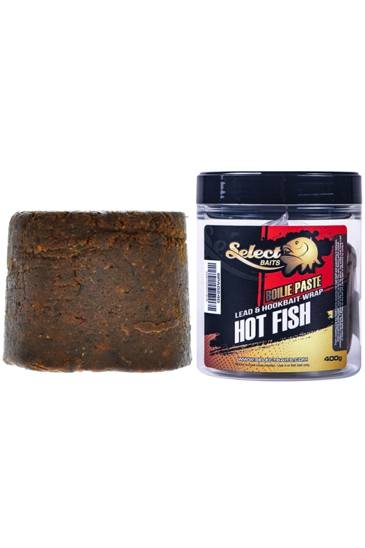 Pescuit si vanatoare - Select Baits pasta de boilies Hot Fish 400g