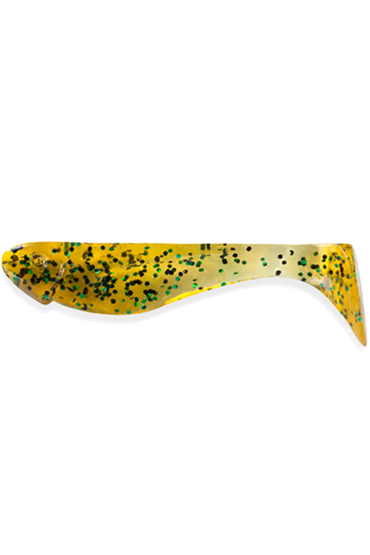 Nălucă - Shad FishUp Wizzy 3.8cm #036 Caramel Green and Black 3.8cm #036 Caramel Green and Black