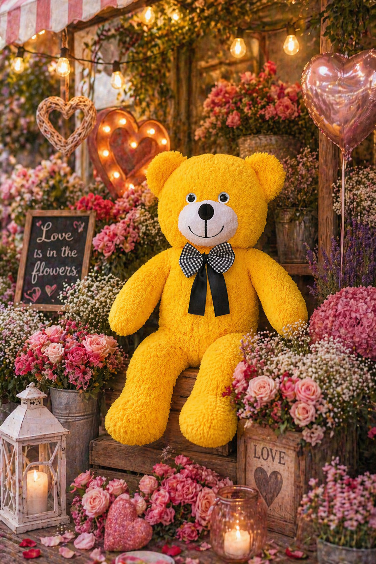 50 cm Decorative Plush Teddy Bear – Organization and Space Decoration Product