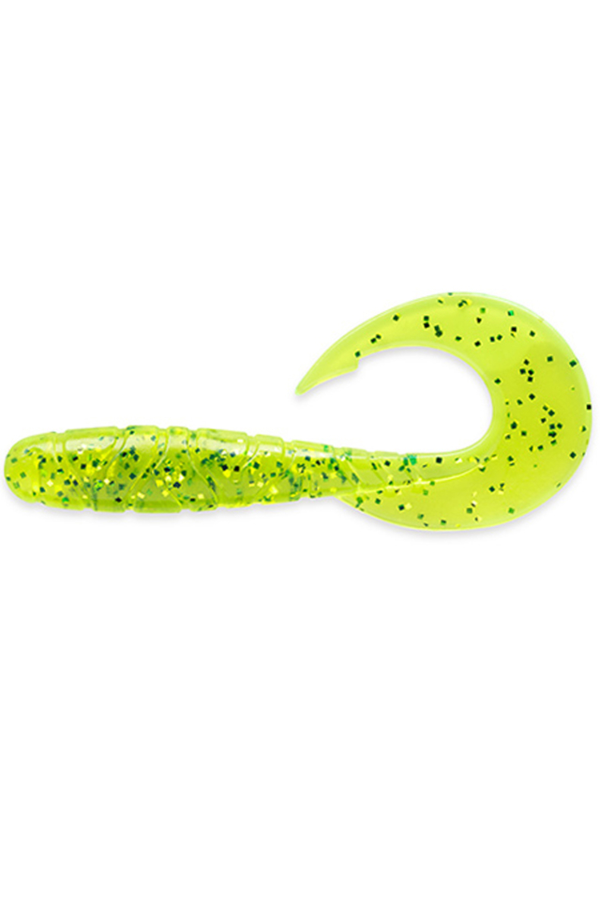 Nălucă - FishUp Mighty Grub 13.3cm #026 Flo Chartreuse Green 13.3cm #026 Flo Chartreuse Green