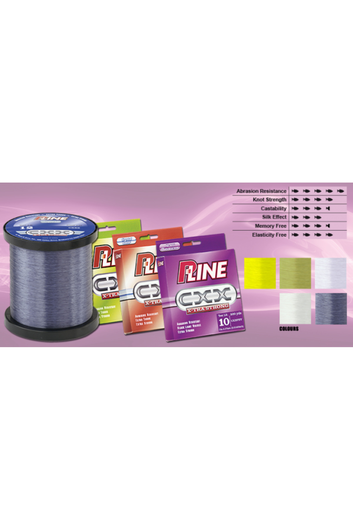 P-Line CXX X-tra Strong Hi Vis Clear 274m X-tra Strong Hi Vis Clear 0.30mm 274m [1]