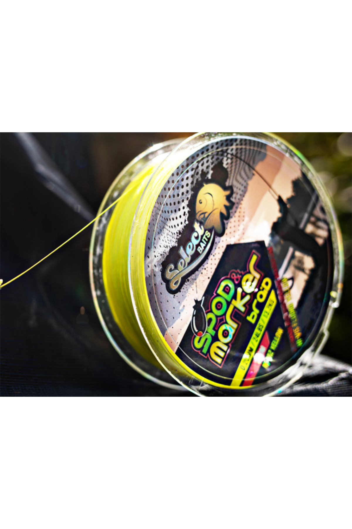 Select Baits fir textil Spod and Marker X8 Braid Hi-Viz Yellow 200m 0.18mm [2]