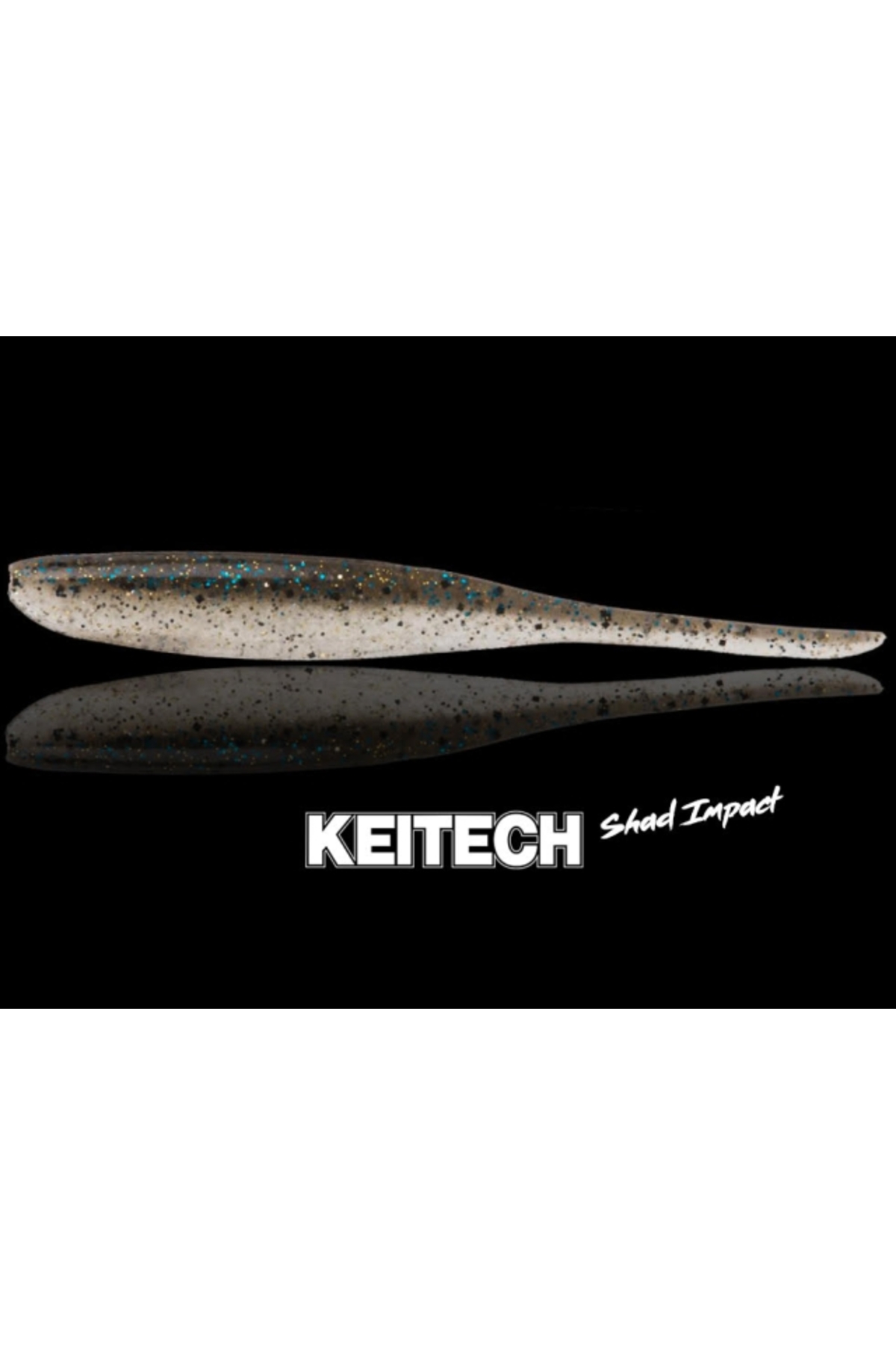 Keitech Shad Impact Green Pumpkin Chartreuse 401 10cm [1]