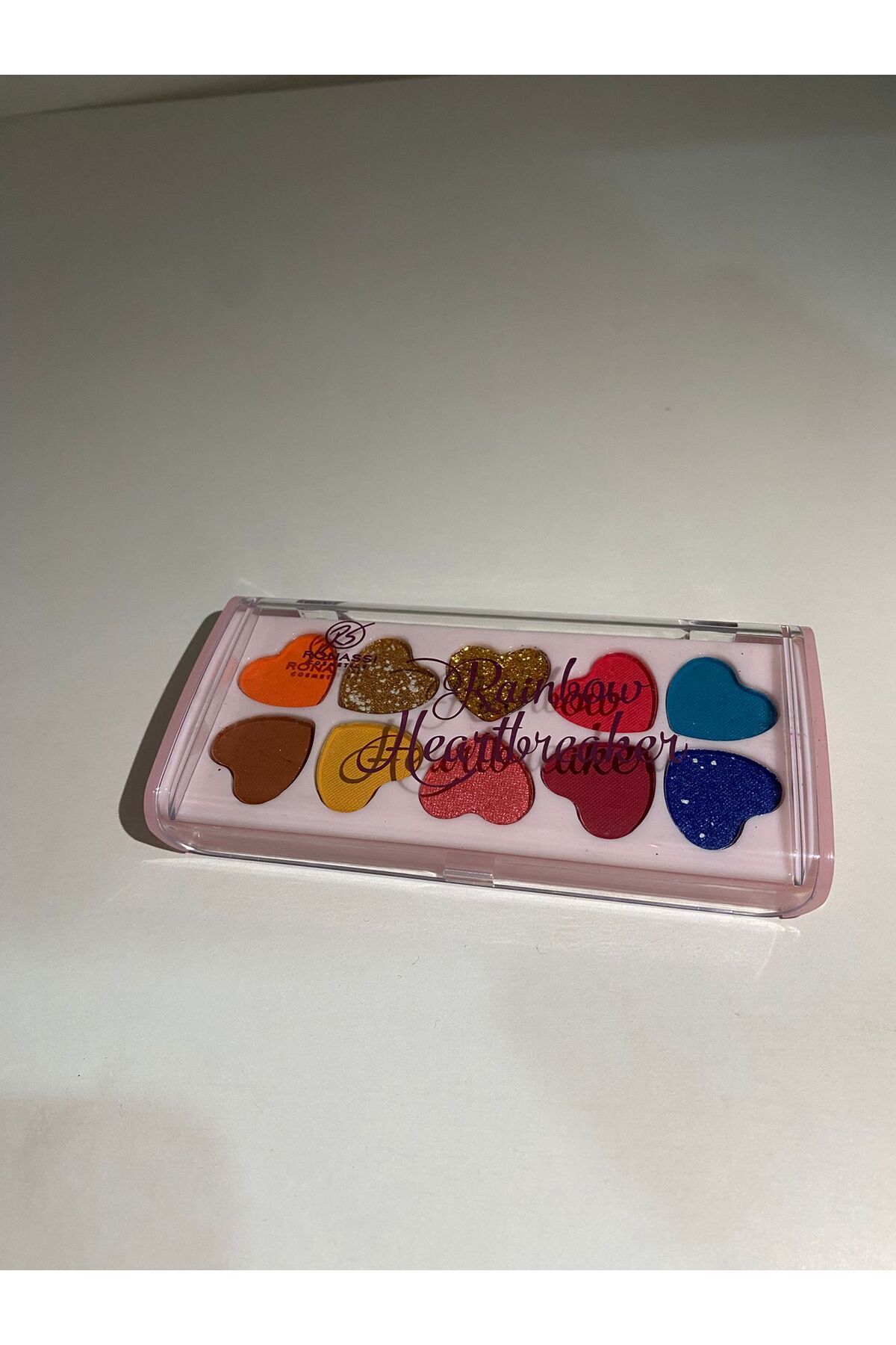 Ronassi Cosmetics Rainbow Heartbreaker 10’lu Far Paleti no:1 — TYCB15104B3767D566436DF00 — تصویر 3 از 3