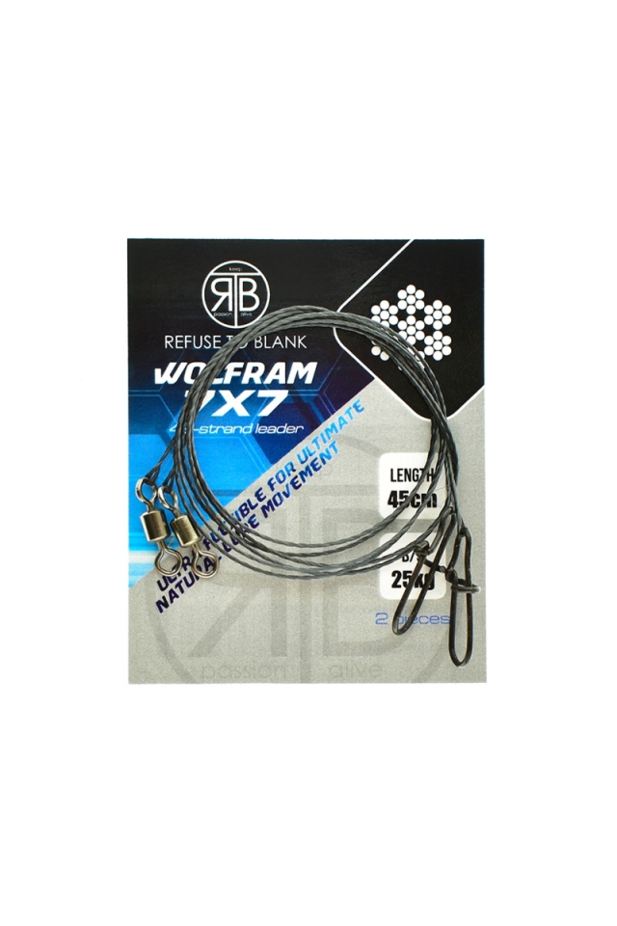 Strune RTB Duo Lock Wolfram Leaders 35cm - 15kg (2pcs) [1]