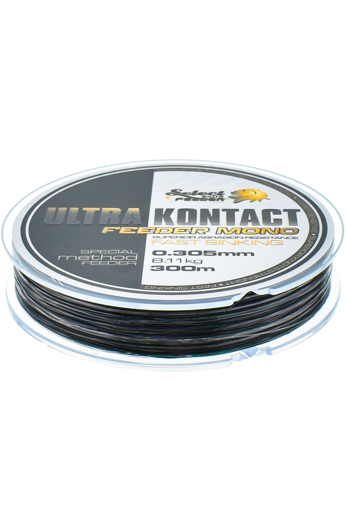 Fir monofilament Select Baits Ultra KOntact Feeder Mono Camo 300m 0.230mm - 4.30kg [2]