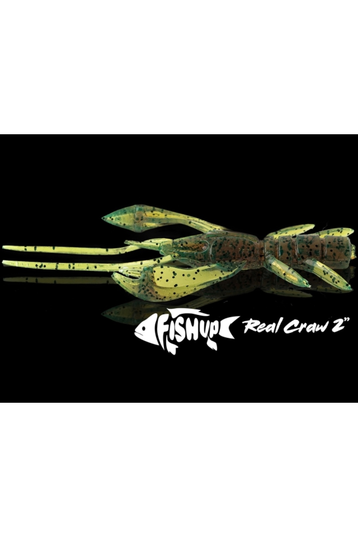 FishUp Real Craw 3.8cm #036 Caramel Green and Black 3.8cm #036 Caramel Green and Black [1]