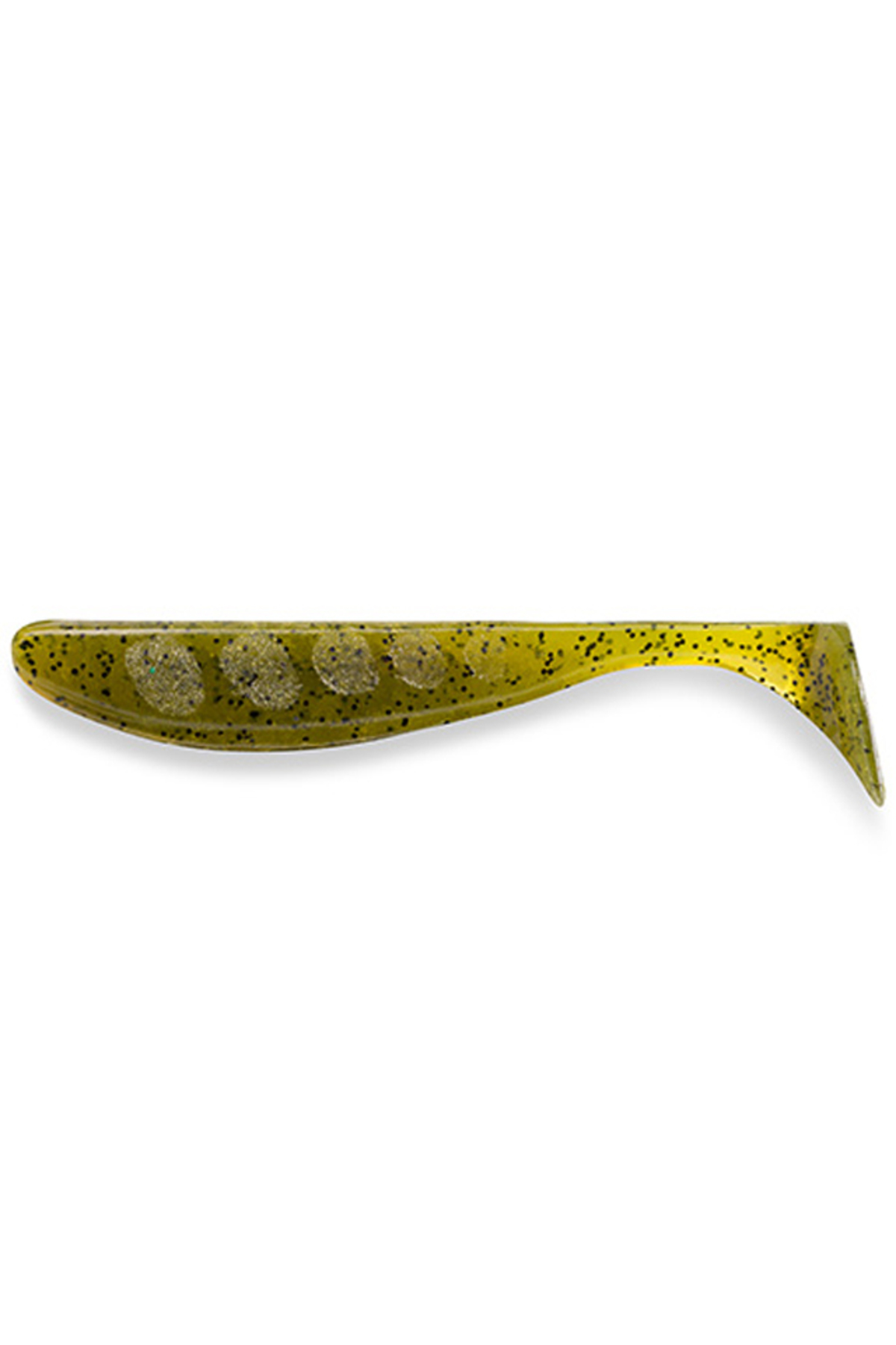 Nălucă - FishUp Wizzle Shad 5cm #074 Green Pumpkin Seed 5cm #074 Green Pumpkin Seed