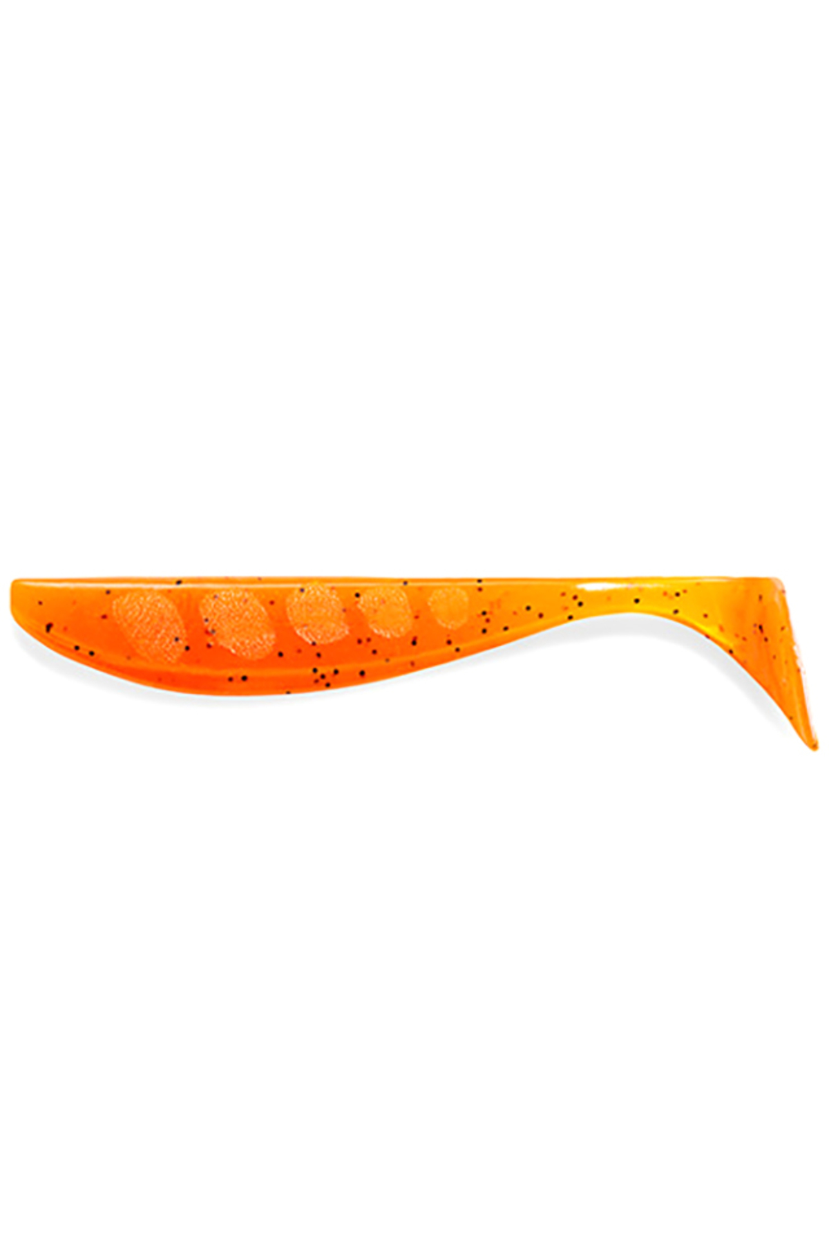 Nălucă - FishUp Wizzle Shad 5cm #049 Orange Pumpkin Black 5cm #049 Orange Pumpkin Black