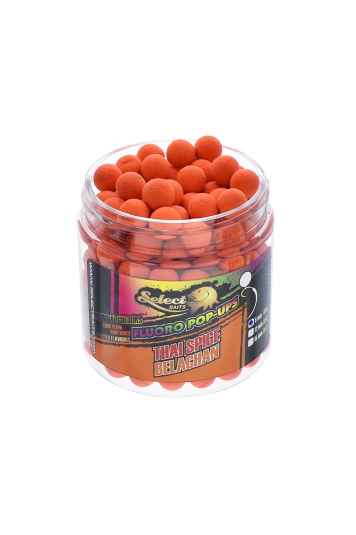 Nălucă - Select Baits pop-up micro Thai Spice Belachan 8mm 8mm