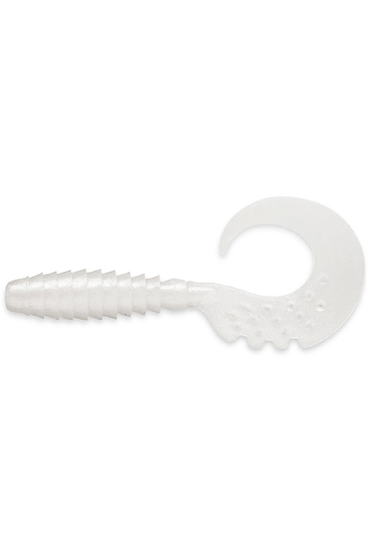 Nălucă - FishUp Fancy Grub 6.3cm #081 Pearl 6.3cm Pearl