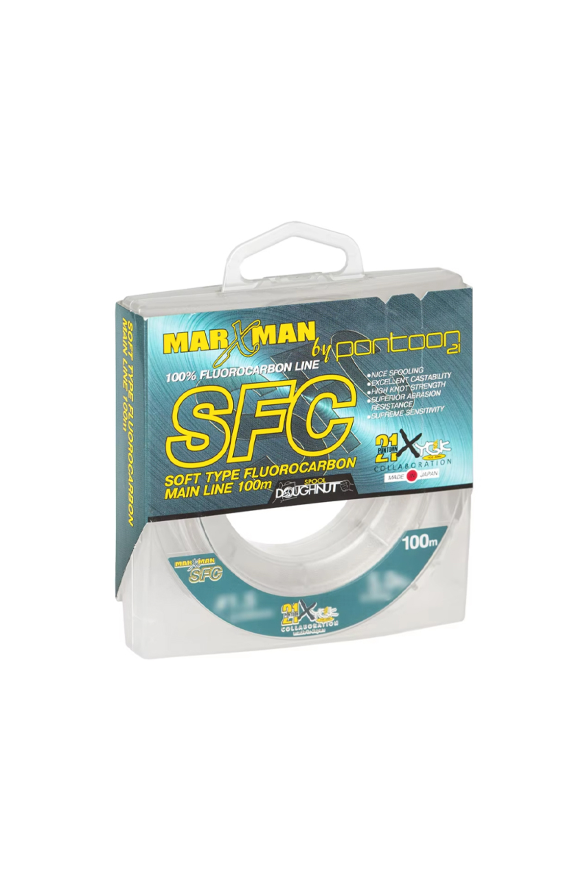 Fir - Fir fluorocarbon Pontoon21 Marxman SFC 100m 0.18mm / 1.7kg
