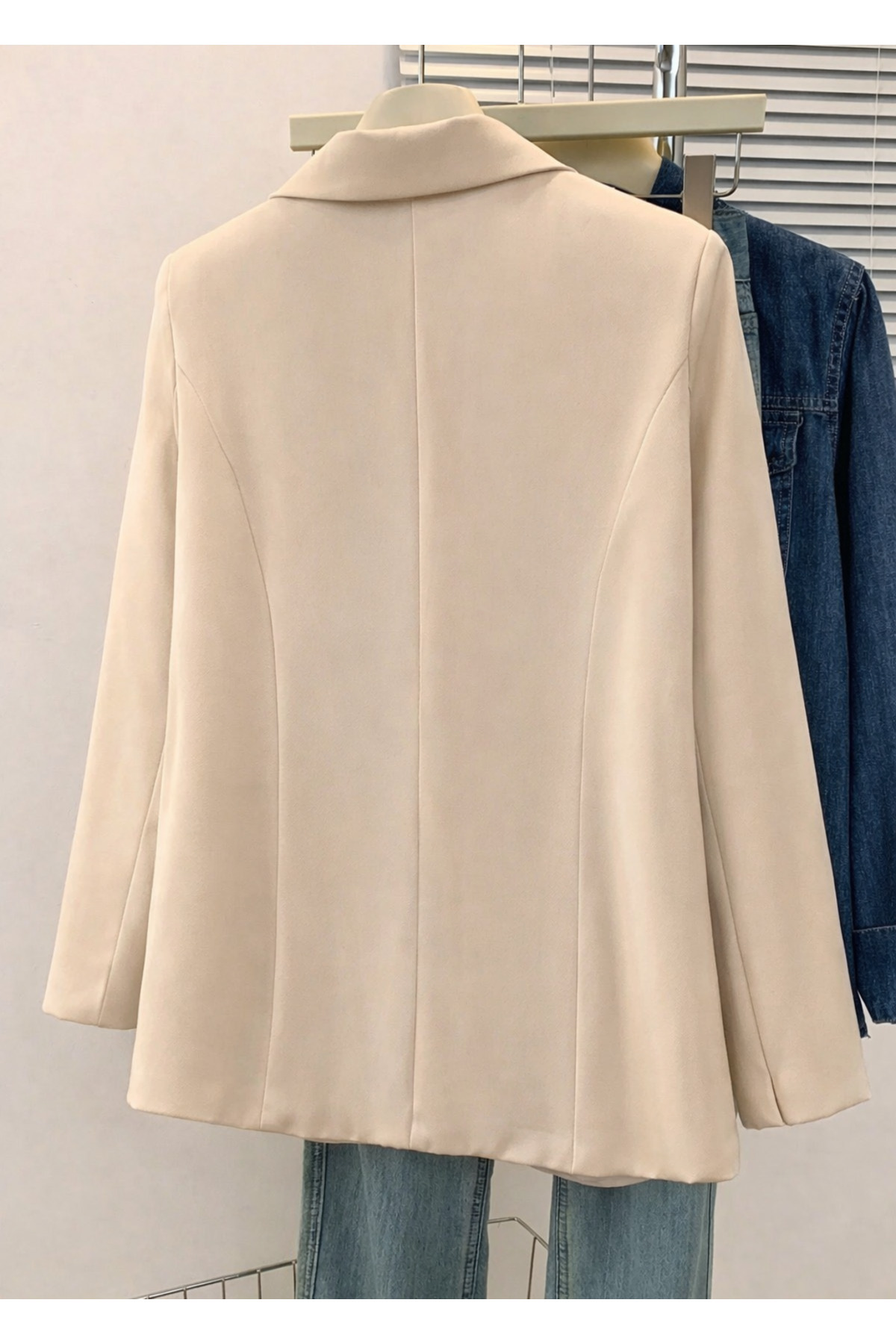 Hera Moda  KADIN Bej Blazer Ceket - Görsel 4