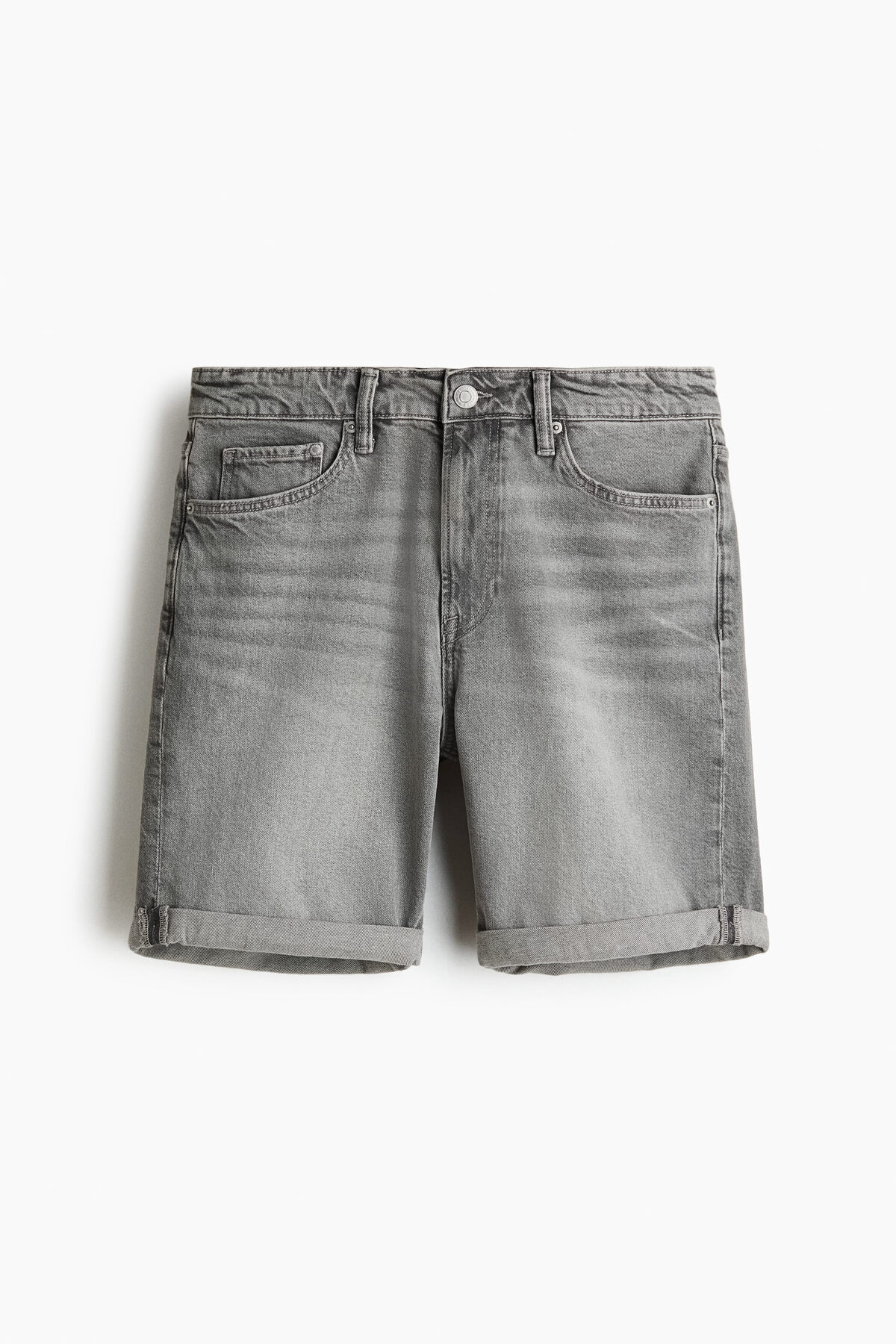 شلوارک جین اسلیم فیت اچ اند ام شلوارک برمودا H&M