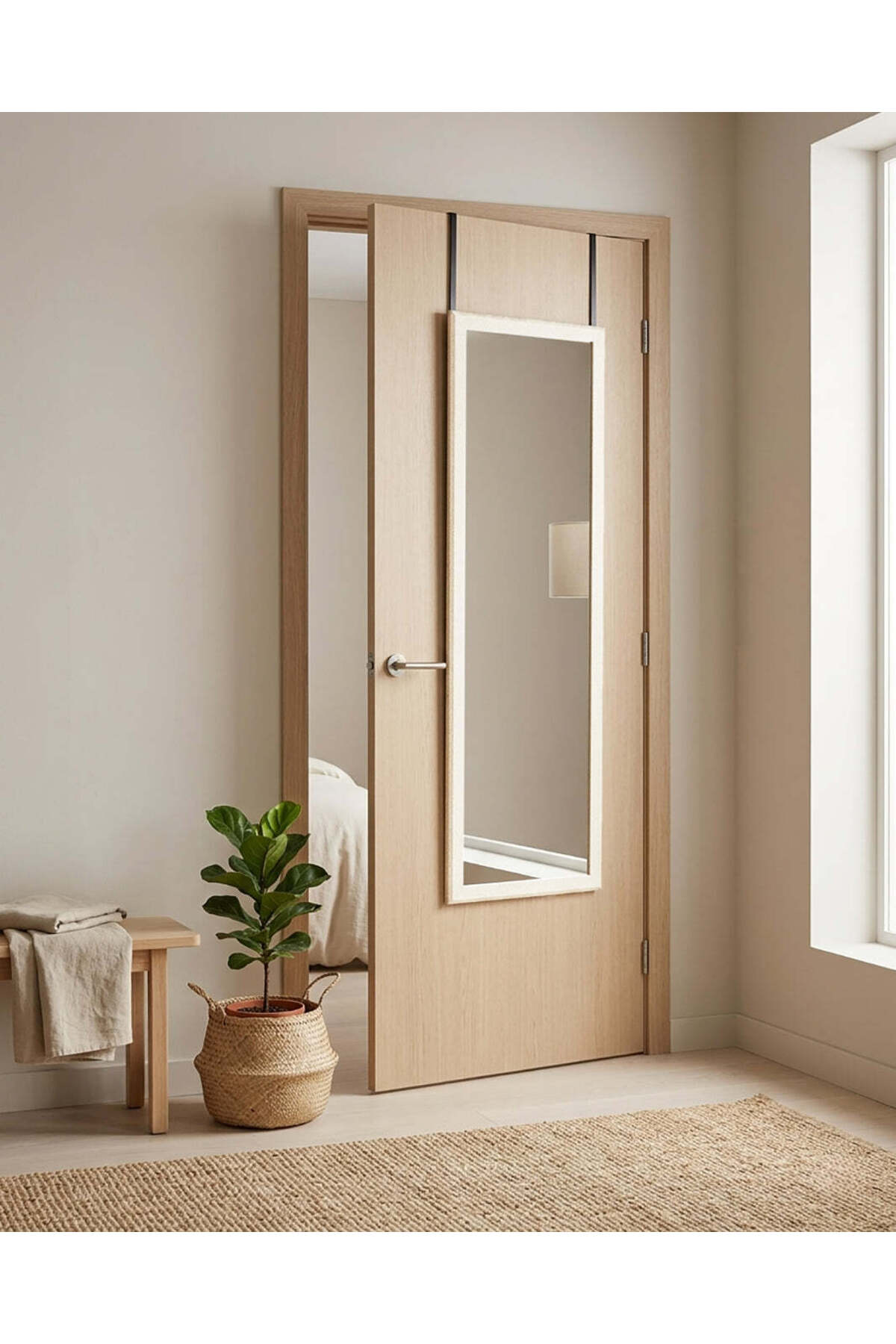 REDTAG Cream Wall Mirror