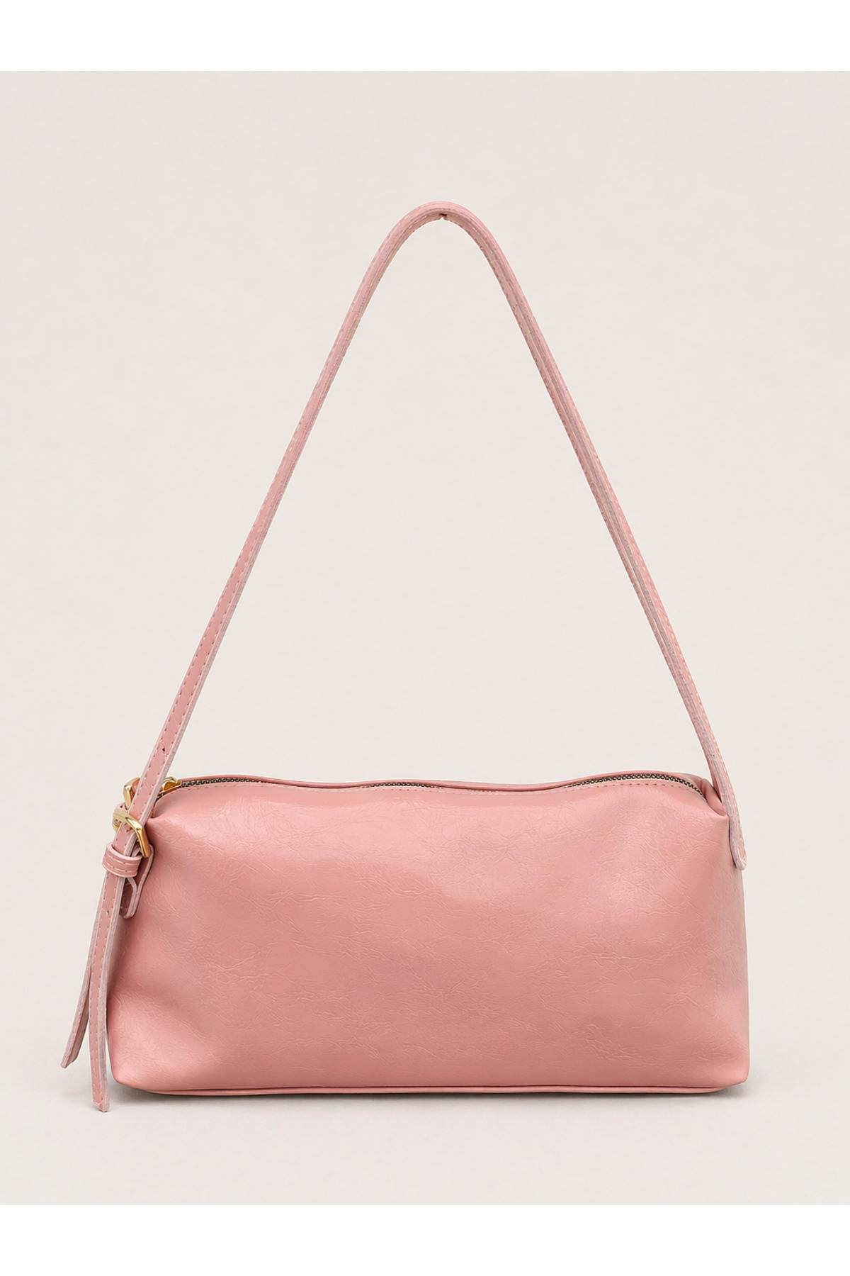 Powder Women's Minimal Design Double Strap Zipper Women's Shoulder Bag – Stylish Casual Handbag