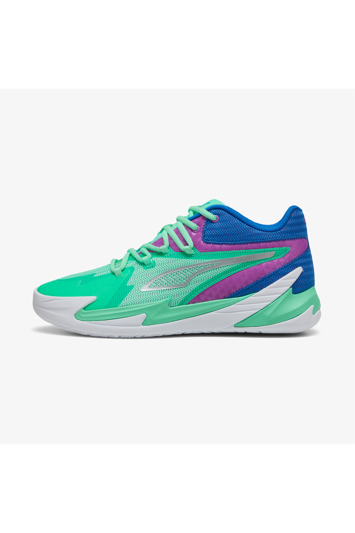 Puma Dagger Erkek Yeşil Basketbol Ayakkabısı görsel 4