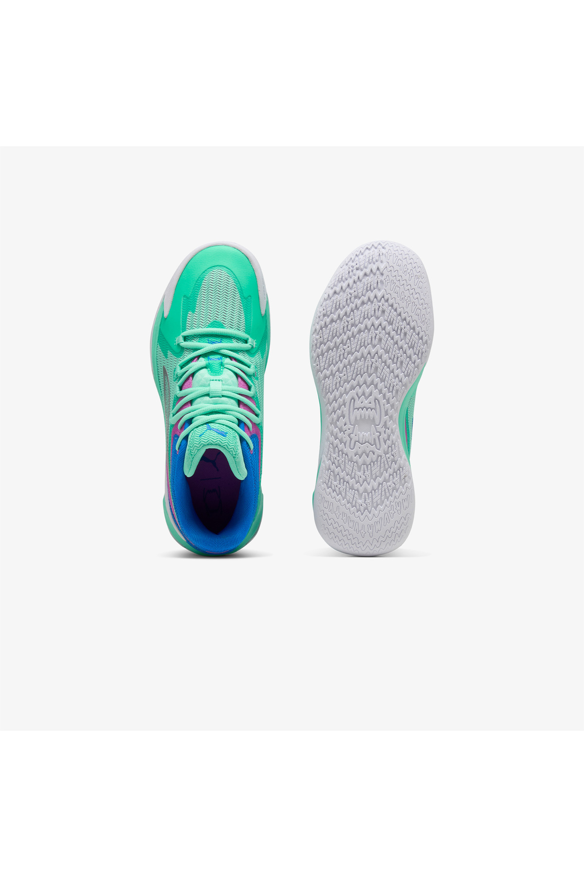 Puma Dagger Erkek Yeşil Basketbol Ayakkabısı görsel 5