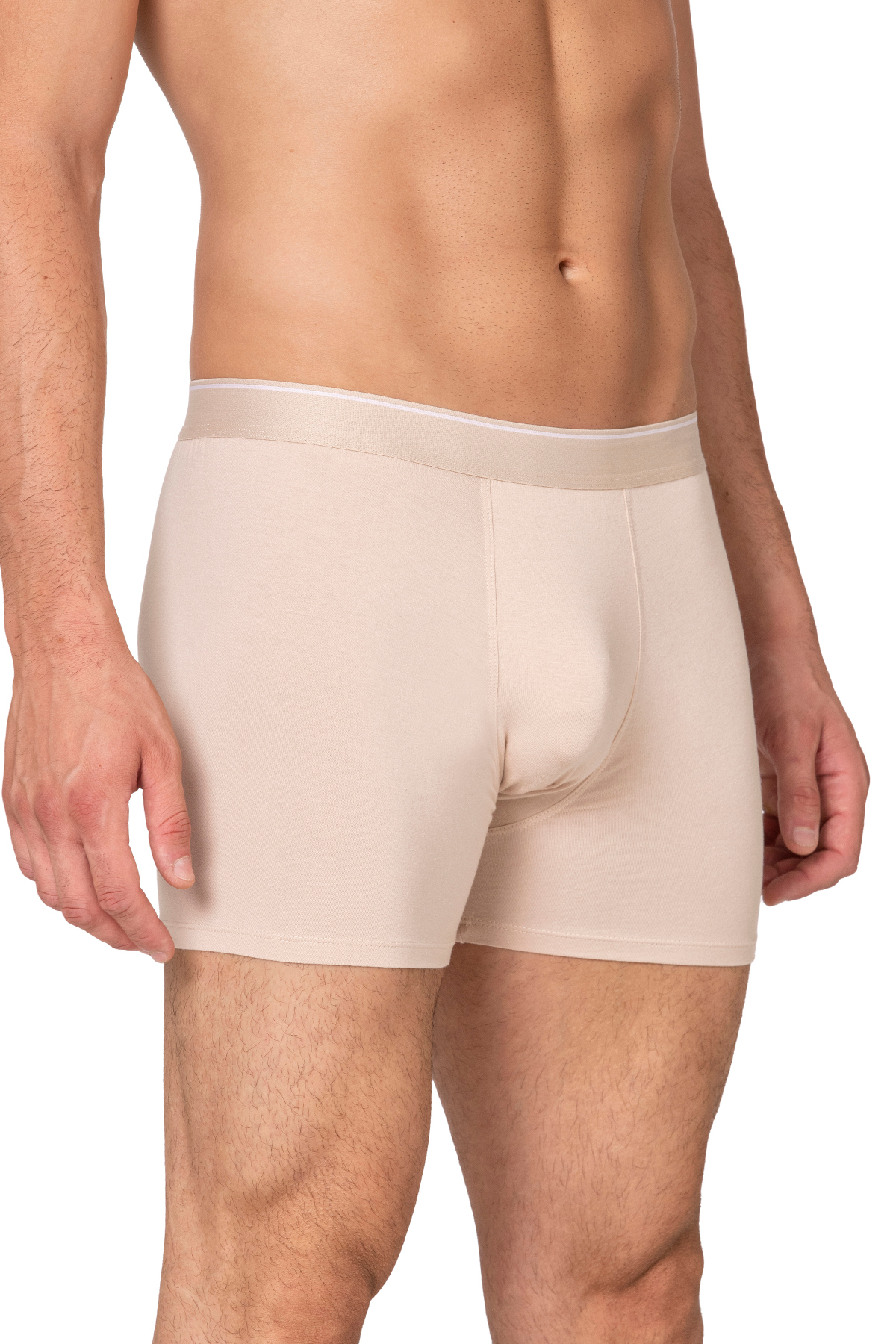 ÖZKAN underwear Özkan 11256 3'lü Paket Erkek Premium Kumaş Modal Pamuklu Esnek Yumuşak Boxer Şort görsel 4